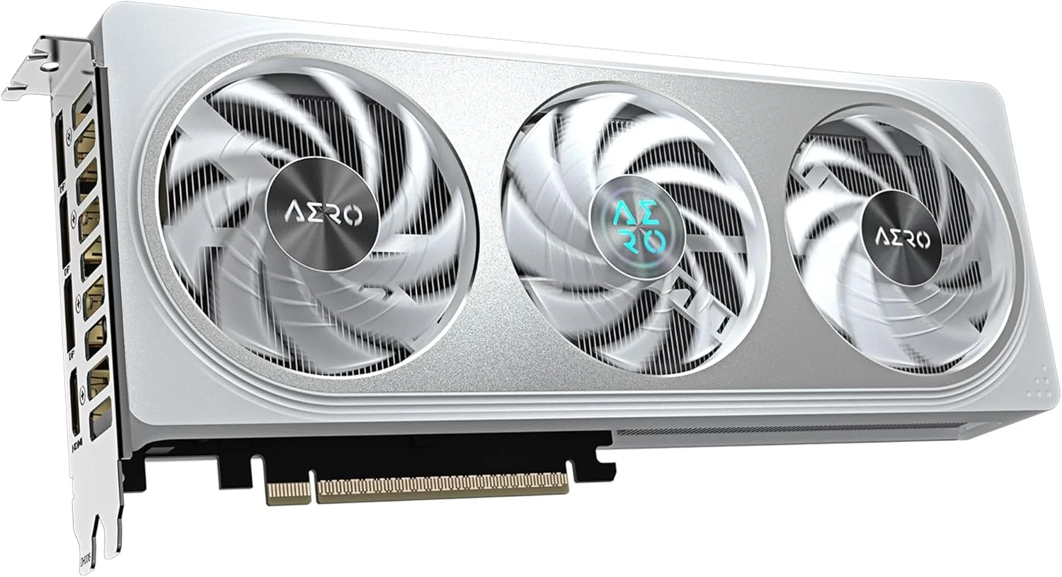 کارت گرافیک GIGABYTE GeForce RTX 5060 AERO OC 8G، حافظه 8 گیگابایتی GDDR7 128 بیتی، PCIe 5.0، سیستم خنک کننده WINDFORCE، کارت ویدیویی GV-N5060AERO OC-8GD