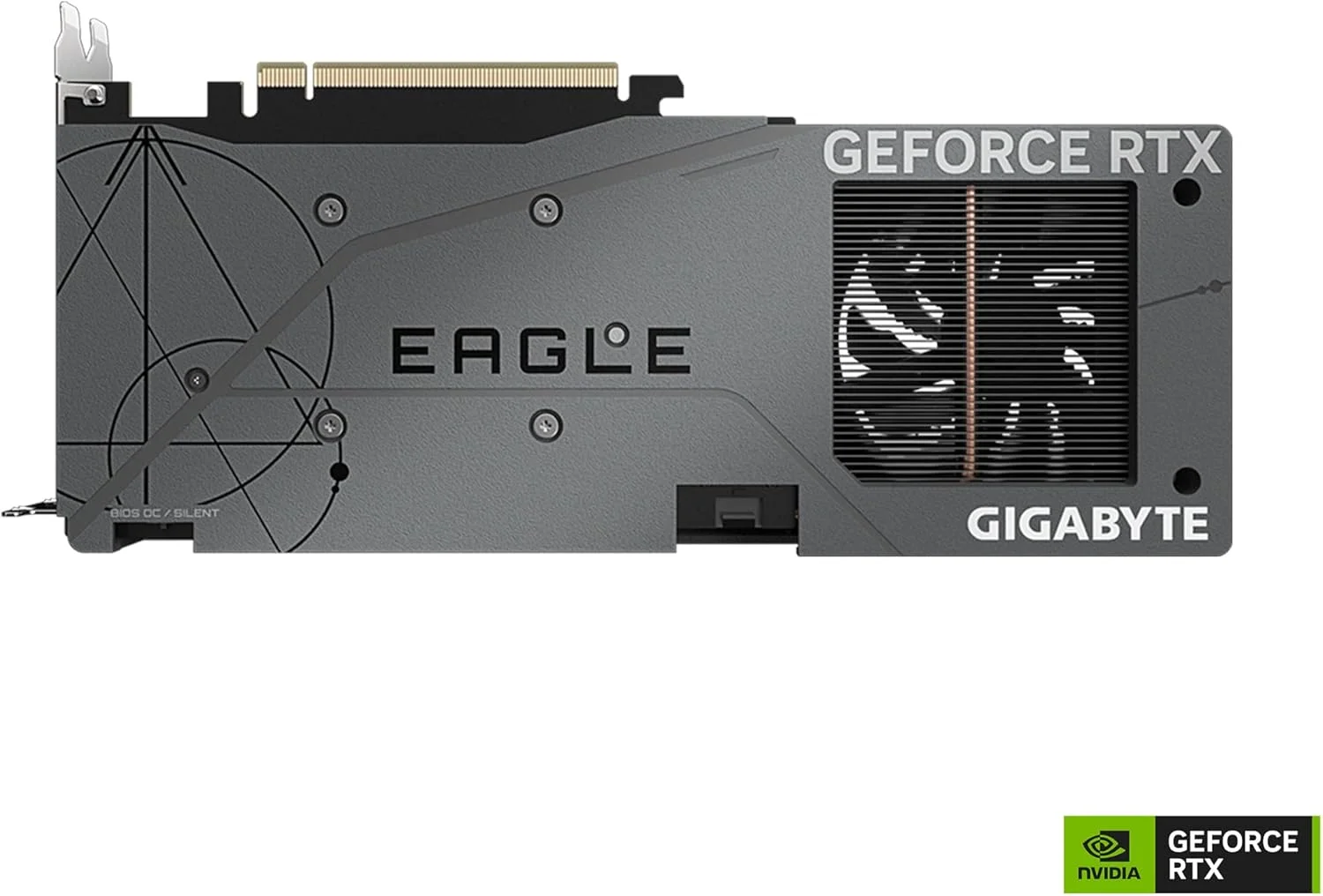 کارت گرافیک گیگابایت GeForce RTX 4060 Eagle OC 8G، سه فن WINDFORCE، حافظه 8 گیگابایتی 128 بیتی GDDR6، کارت ویدیویی GV-N4060EAGLE OC-8GD