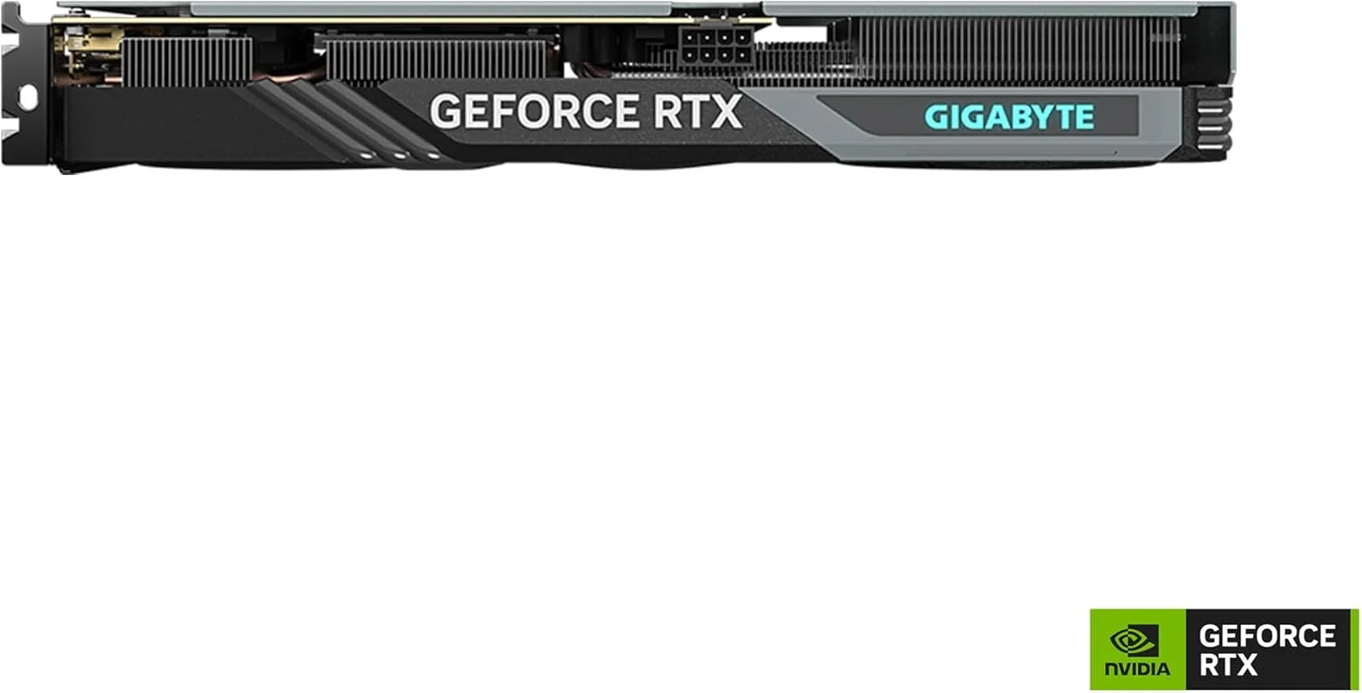 کارت گرافیک گیگابایت GeForce RTX 4060 Gaming OC 8G، سه فن WINDFORCE، حافظه 8 گیگابایتی 128 بیتی GDDR6، کارت ویدیو GV-N4060GAMING OC-8GD