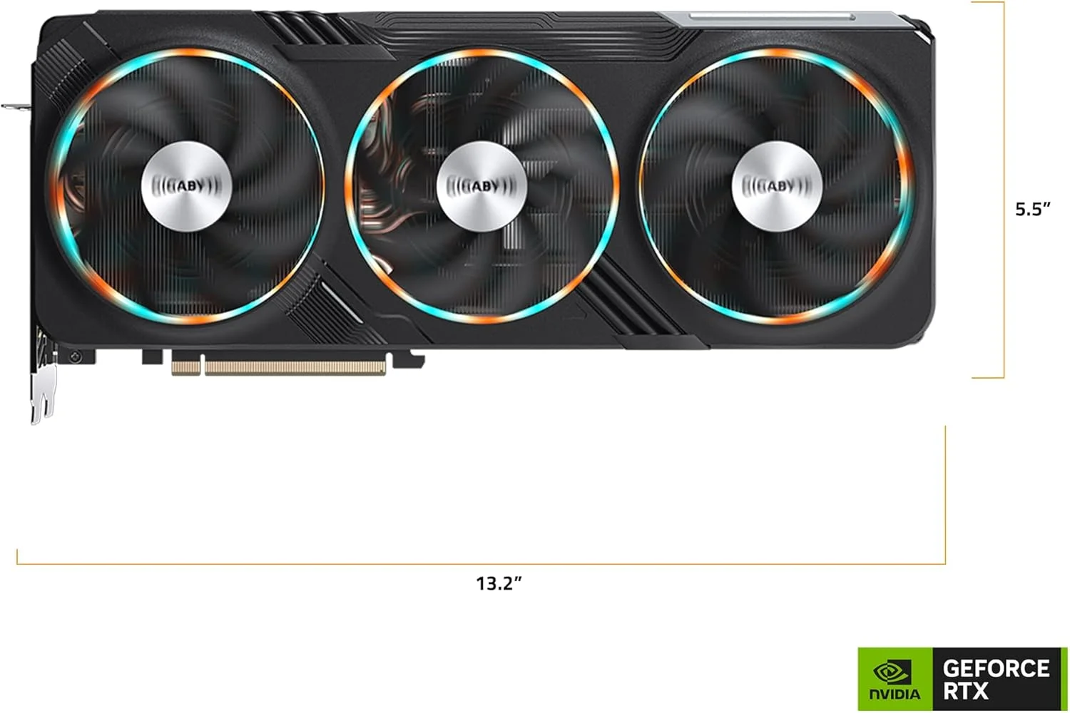کارت گرافیک گیگابایت GeForce RTX 4070 Ti Gaming OC 12G، سه فن WINDFORCE، حافظه 12 گیگابایتی GDDR6X 192 بیتی، کارت ویدیویی GV-N407TGAMING OC-12GD