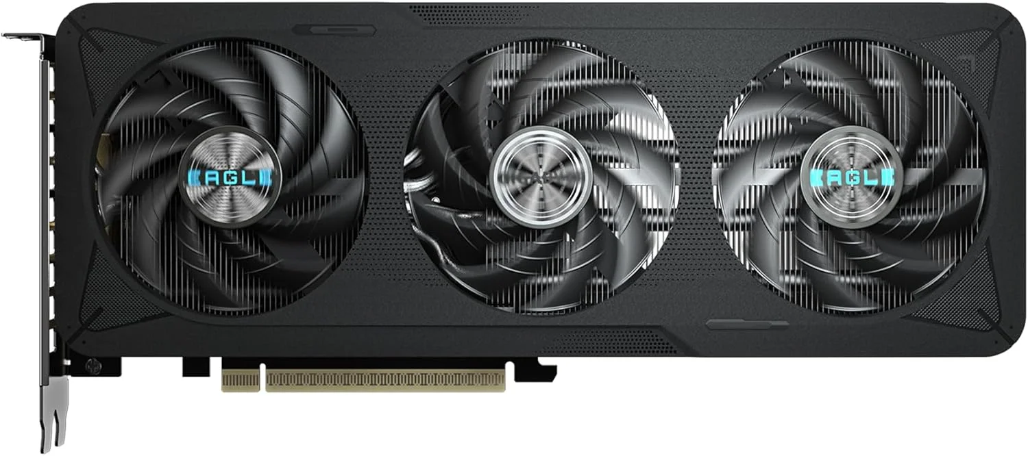 کارت گرافیک GIGABYTE GeForce RTX 5060 Ti Eagle MAX OC 16G، با 16 گیگابایت حافظه GDDR7 128 بیتی، PCIe 5.0، سیستم خنک کننده WINDFORCE، مدل GV-N506TEAGLEMAX OC-16GD کارت گرافیک GIGABYTE GeForce RTX 5060 Ti Eagle MAX OC 16G، با 16 گیگابایت حافظه GDDR7 128 بیتی، PCIe 5.0، سیستم خنک کننده WINDFORCE، مدل GV-N506TEAGLEMAX OC-16GD