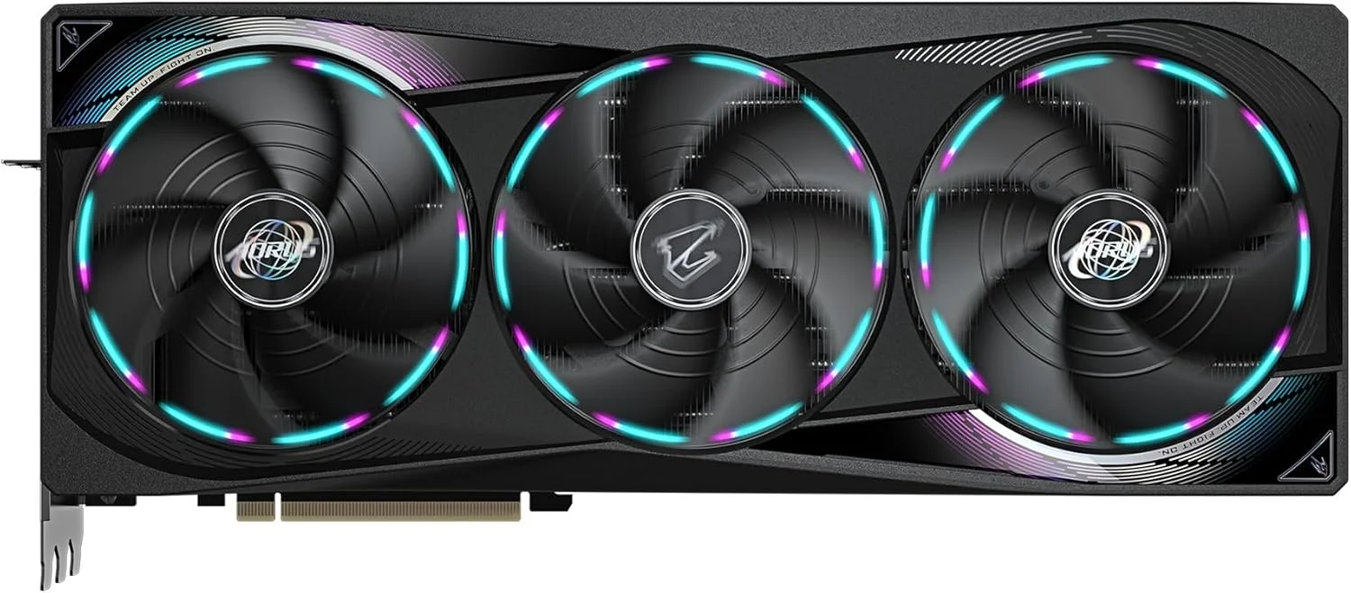 کارت گرافیک GIGABYTE AORUS GeForce RTX 5070 Ti Master 16G، با 16 گیگابایت حافظه GDDR7 256 بیتی، PCIe 5.0، سیستم خنک کننده WINDFORCE، مدل GV-N507TAORUS M-16GD کارت گرافیک GIGABYTE AORUS GeForce RTX 5070 Ti Master 16G، با 16 گیگابایت حافظه GDDR7 256 بیتی، PCIe 5.0، سیستم خنک کننده WINDFORCE، مدل GV-N507TAORUS M-16GD