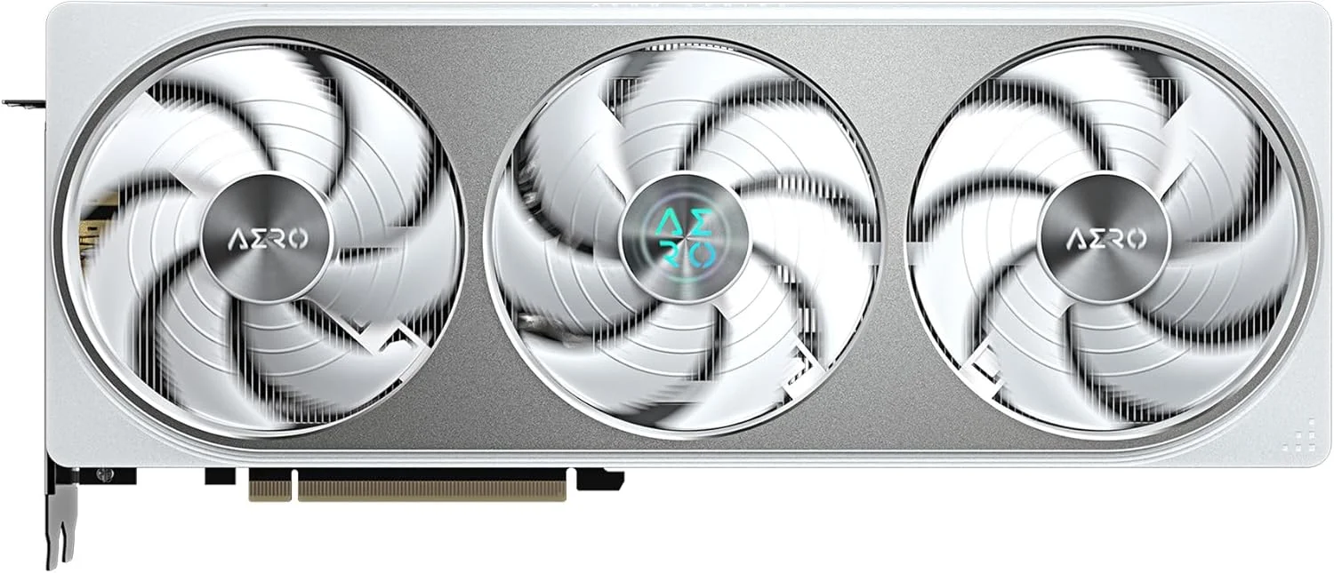 کارت گرافیک GIGABYTE GeForce RTX 5070 AERO OC 12G، حافظه 12 گیگابایت GDDR7 256 بیتی، PCIe 5.0، سیستم خنک کننده WINDFORCE، کارت ویدیو GV-N5070AERO OC-12GD کارت گرافیک GIGABYTE GeForce RTX 5070 AERO OC 12G، حافظه 12 گیگابایت GDDR7 256 بیتی، PCIe 5.0، سیستم خنک کننده WINDFORCE، کارت ویدیو GV-N5070AERO OC-12GD