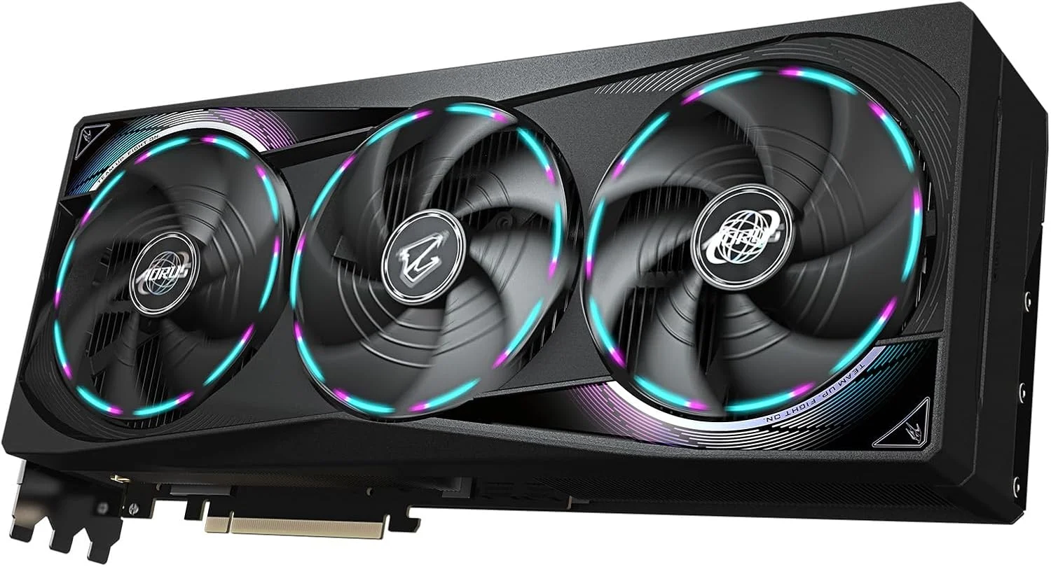کارت گرافیک GIGABYTE AORUS GeForce RTX 5070 Ti Master 16G، با 16 گیگابایت حافظه GDDR7 256 بیتی، PCIe 5.0، سیستم خنک کننده WINDFORCE، مدل GV-N507TAORUS M-16GD کارت گرافیک GIGABYTE AORUS GeForce RTX 5070 Ti Master 16G، با 16 گیگابایت حافظه GDDR7 256 بیتی، PCIe 5.0، سیستم خنک کننده WINDFORCE، مدل GV-N507TAORUS M-16GD