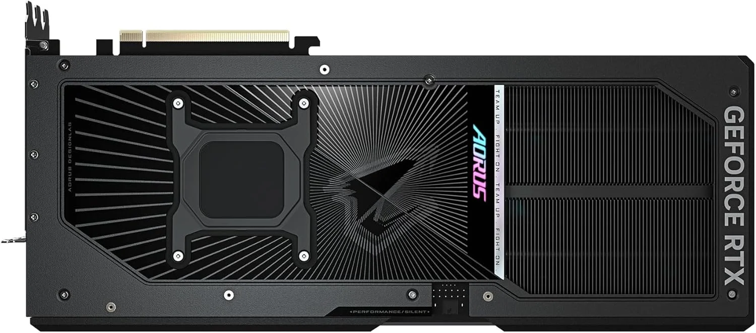 کارت گرافیک GIGABYTE AORUS GeForce RTX 5090 Master 32G، سیستم خنک کننده WINDFORCE، حافظه 32 گیگابایت 512 بیتی GDDR7، کارت ویدیو GV-N5090AORUS M-32GD کارت گرافیک GIGABYTE AORUS GeForce RTX 5090 Master 32G، سیستم خنک کننده WINDFORCE، حافظه 32 گیگابایت 512 بیتی GDDR7، کارت ویدیو GV-N5090AORUS M-32GD