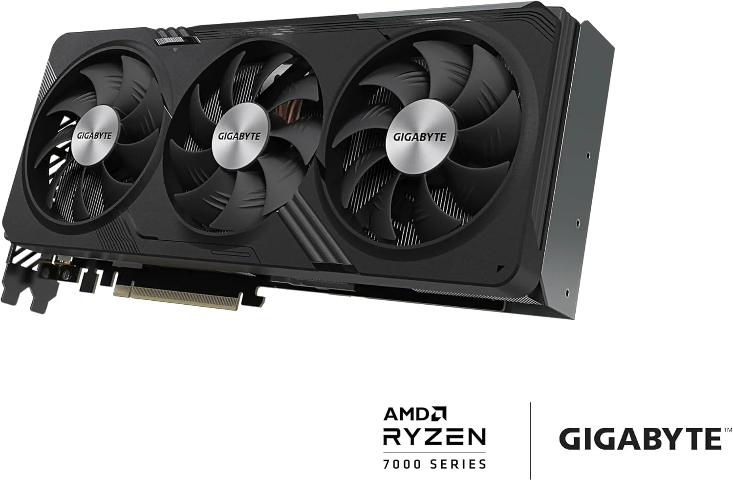 کارت گرافیک گیگابایت Radeon RX 7700 XT Gaming OC 12G، سه فن WINDFORCE، حافظه 12 گیگابایتی 192 بیتی GDDR6، کارت ویدیویی GV-R77XTGAMING OC-12GD