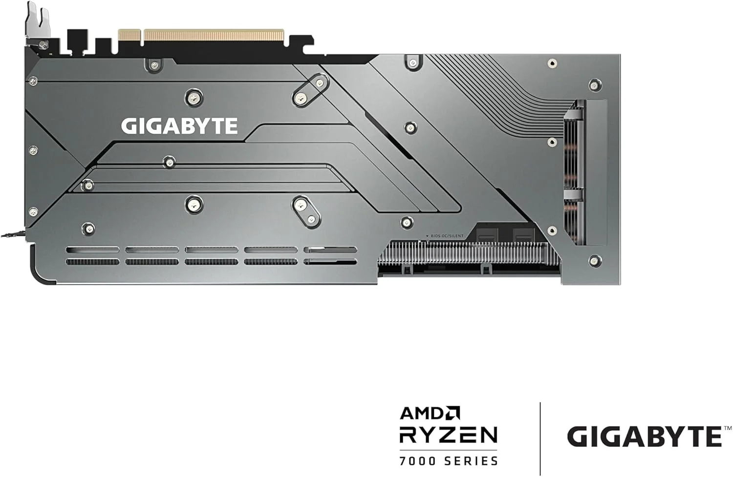 کارت گرافیک گیگابایت Radeon RX 7800 XT Gaming OC 16G، سه فن WINDFORCE، حافظه 16 گیگابایت 256 بیتی GDDR6، کارت ویدیویی GV-R78XTGAMING OC-16GD