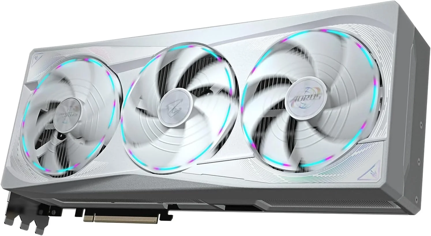 کارت گرافیک GIGABYTE AORUS GeForce RTX 5090 Master ICE 32G، سیستم خنک کننده WINDFORCE، حافظه 32 گیگابایت 512 بیتی GDDR7، کارت ویدیویی GV-N5090AORUSM ICE-32GD