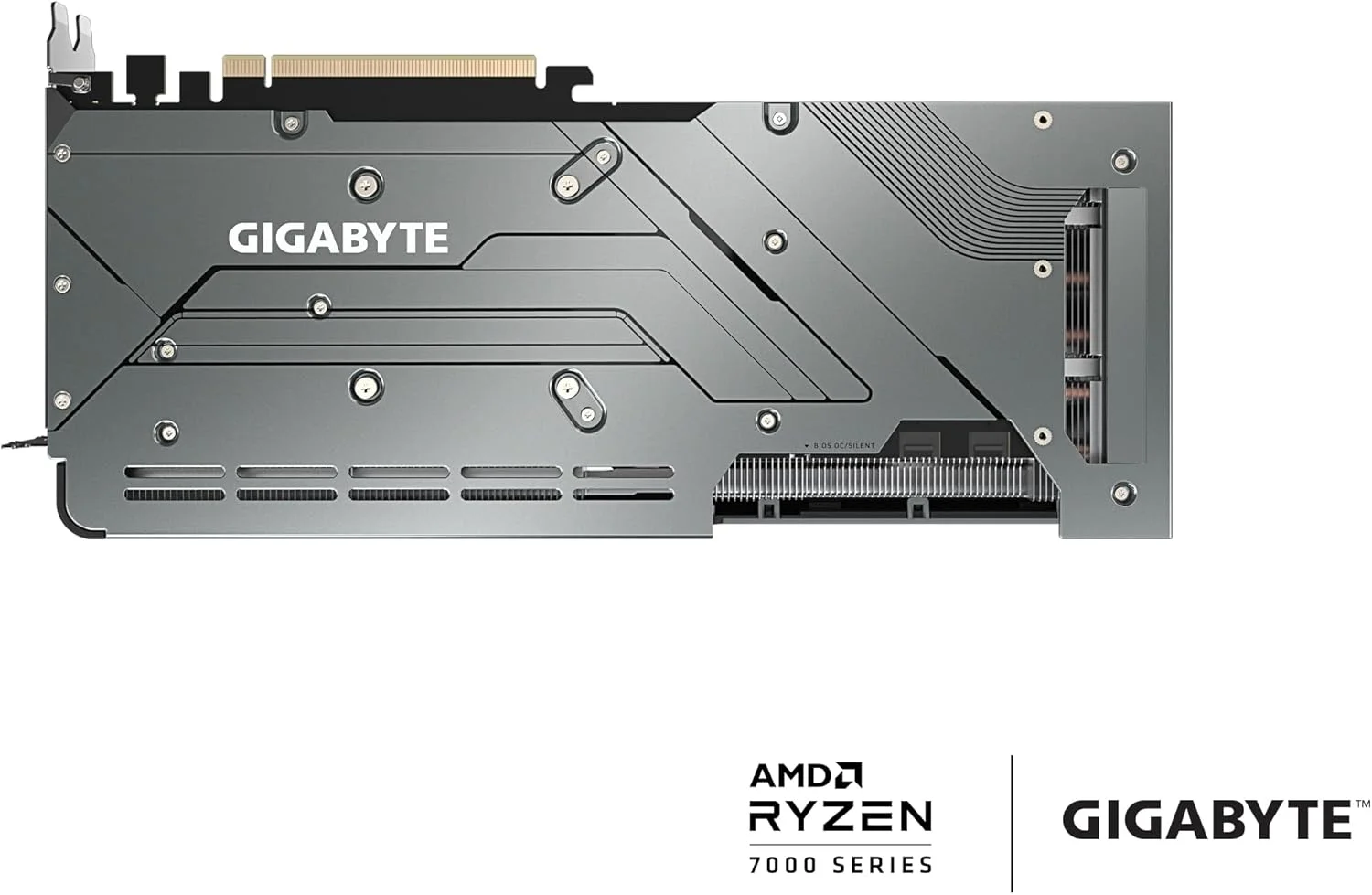 کارت گرافیک گیگابایت Radeon RX 7700 XT Gaming OC 12G، سه فن WINDFORCE، حافظه 12 گیگابایتی 192 بیتی GDDR6، کارت ویدیویی GV-R77XTGAMING OC-12GD