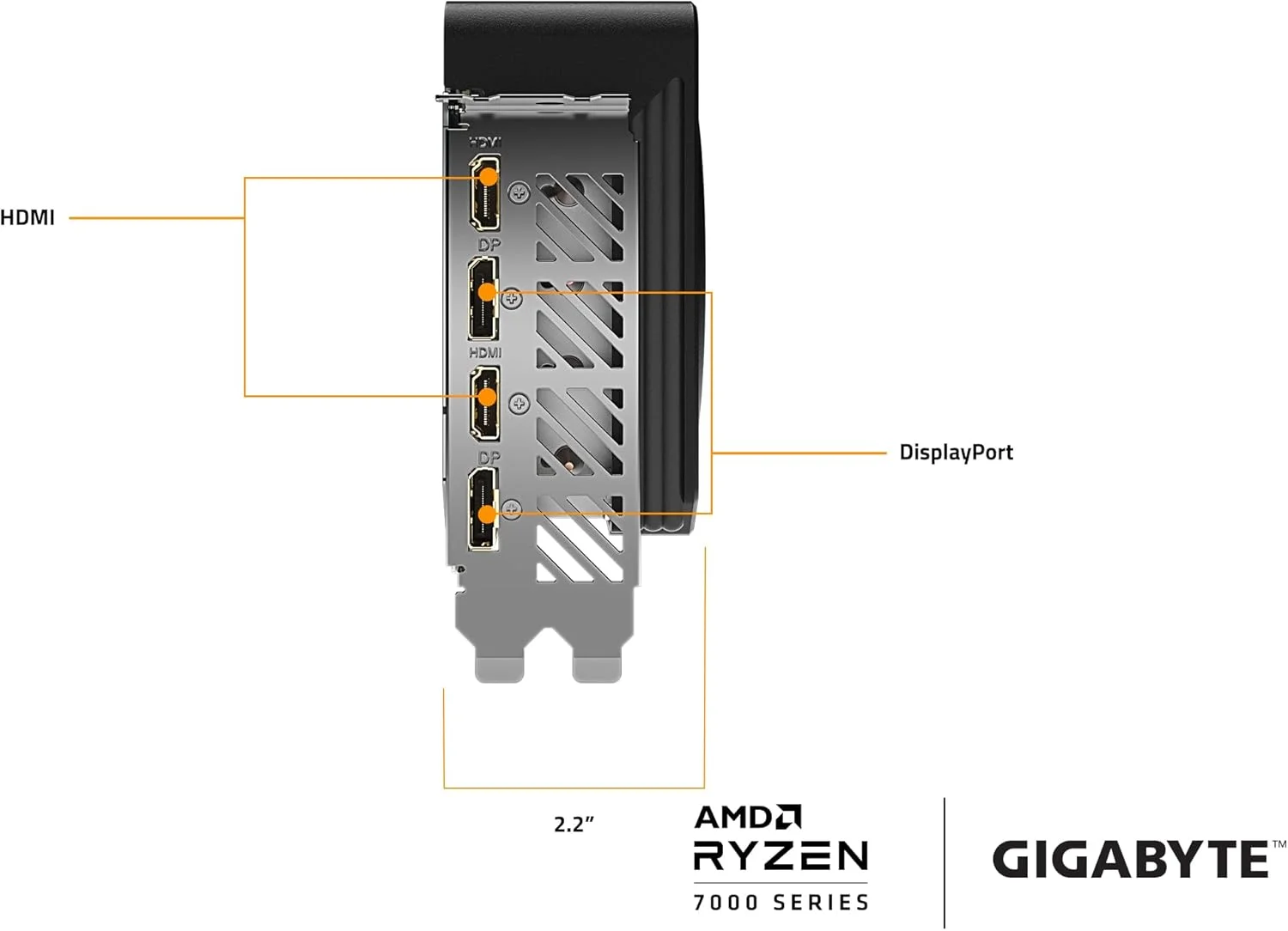 کارت گرافیک گیگابایت Radeon RX 7700 XT Gaming OC 12G، سه فن WINDFORCE، حافظه 12 گیگابایتی 192 بیتی GDDR6، کارت ویدیویی GV-R77XTGAMING OC-12GD