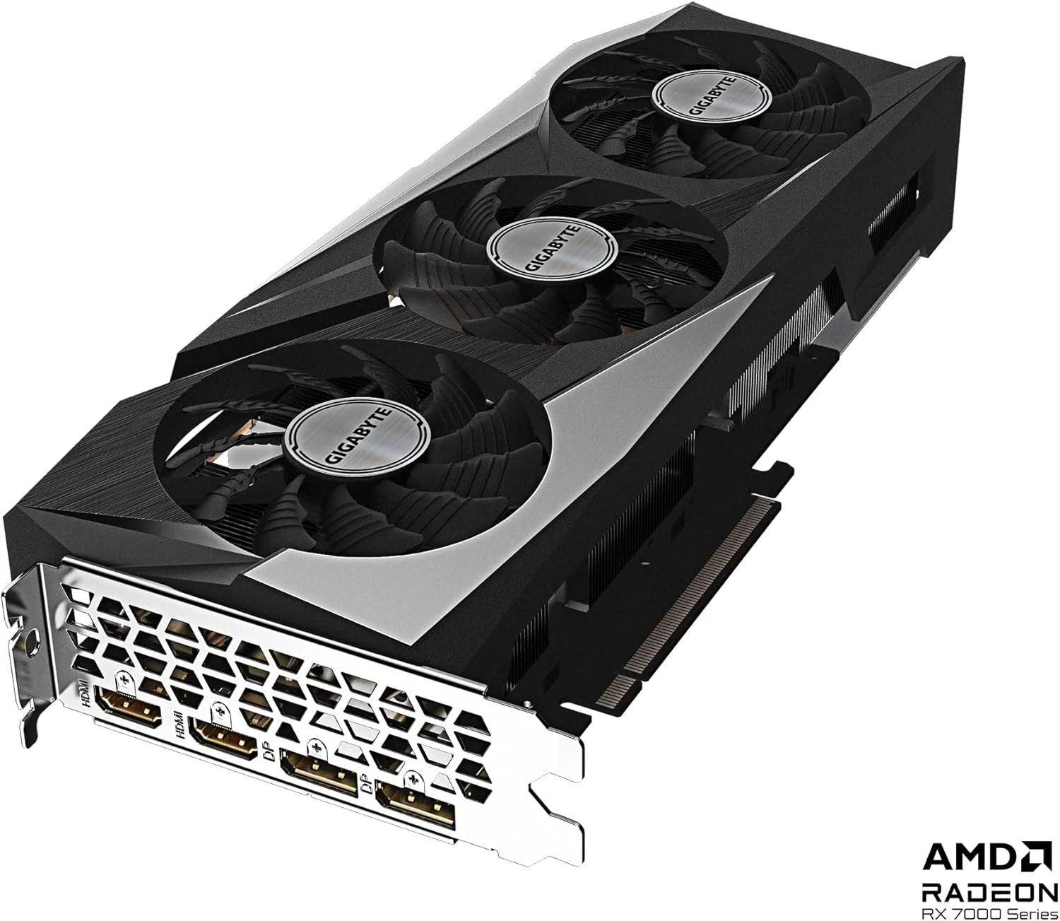 کارت گرافیک گیگابایت GV-R76GAMING OC-8GD Radeon RX 7600 Gaming OC 8G، فن های 3X WINDFORCE، حافظه 8 گیگابایت 128 بیتی GDDR6 کارت گرافیک گیگابایت GV-R76GAMING OC-8GD Radeon RX 7600 Gaming OC 8G، فن های 3X WINDFORCE، حافظه 8 گیگابایت 128 بیتی GDDR6