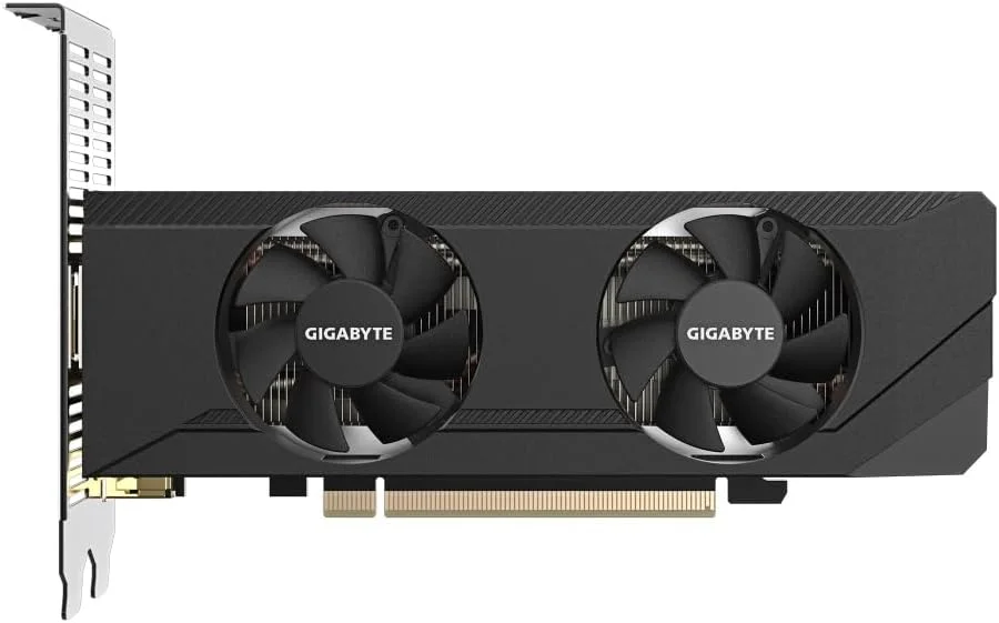 کارت گرافیک گیگابایت NVIDIA GeForce RTX 3050 OC Low Profile 6G - 6GB GDDR6، 96-bit، PCI-E 4.0، هسته 1477MHz، 2x DP 1.4، 2x HDMI 2.1، GV-N3050OC-6GL کارت گرافیک گیگابایت NVIDIA GeForce RTX 3050 OC Low Profile 6G - 6GB GDDR6، 96-bit، PCI-E 4.0، هسته 1477MHz، 2x DP 1.4، 2x HDMI 2.1، GV-N3050OC-6GL