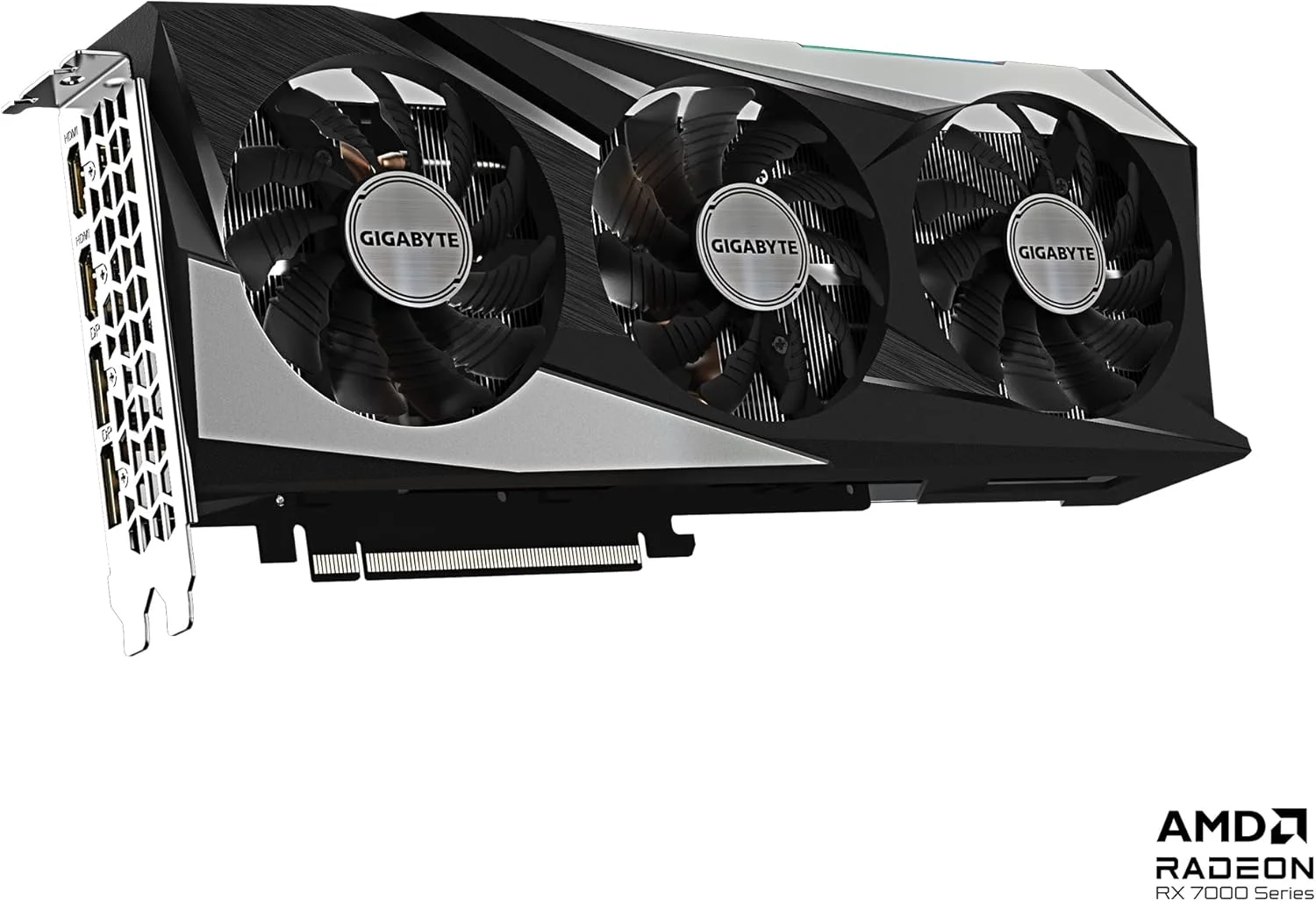 کارت گرافیک گیگابایت GV-R76GAMING OC-8GD Radeon RX 7600 Gaming OC 8G، فن های 3X WINDFORCE، حافظه 8 گیگابایت 128 بیتی GDDR6 کارت گرافیک گیگابایت GV-R76GAMING OC-8GD Radeon RX 7600 Gaming OC 8G، فن های 3X WINDFORCE، حافظه 8 گیگابایت 128 بیتی GDDR6
