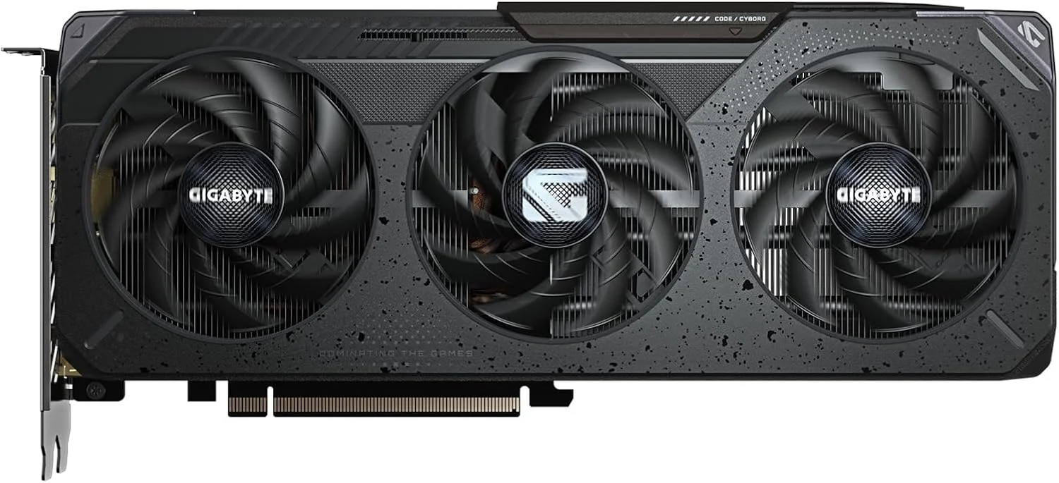 کارت گرافیک گیگابایت Radeon RX 9060 XT Gaming OC 16G - با 16 گیگابایت حافظه GDDR6، رابط 128 بیتی، PCI-E 5.0، فرکانس هسته 3320 مگاهرتز، 2 پورت DisplayPort، 1 پورت HDMI، مدل GV-R9060XTGAMING OC-16GD