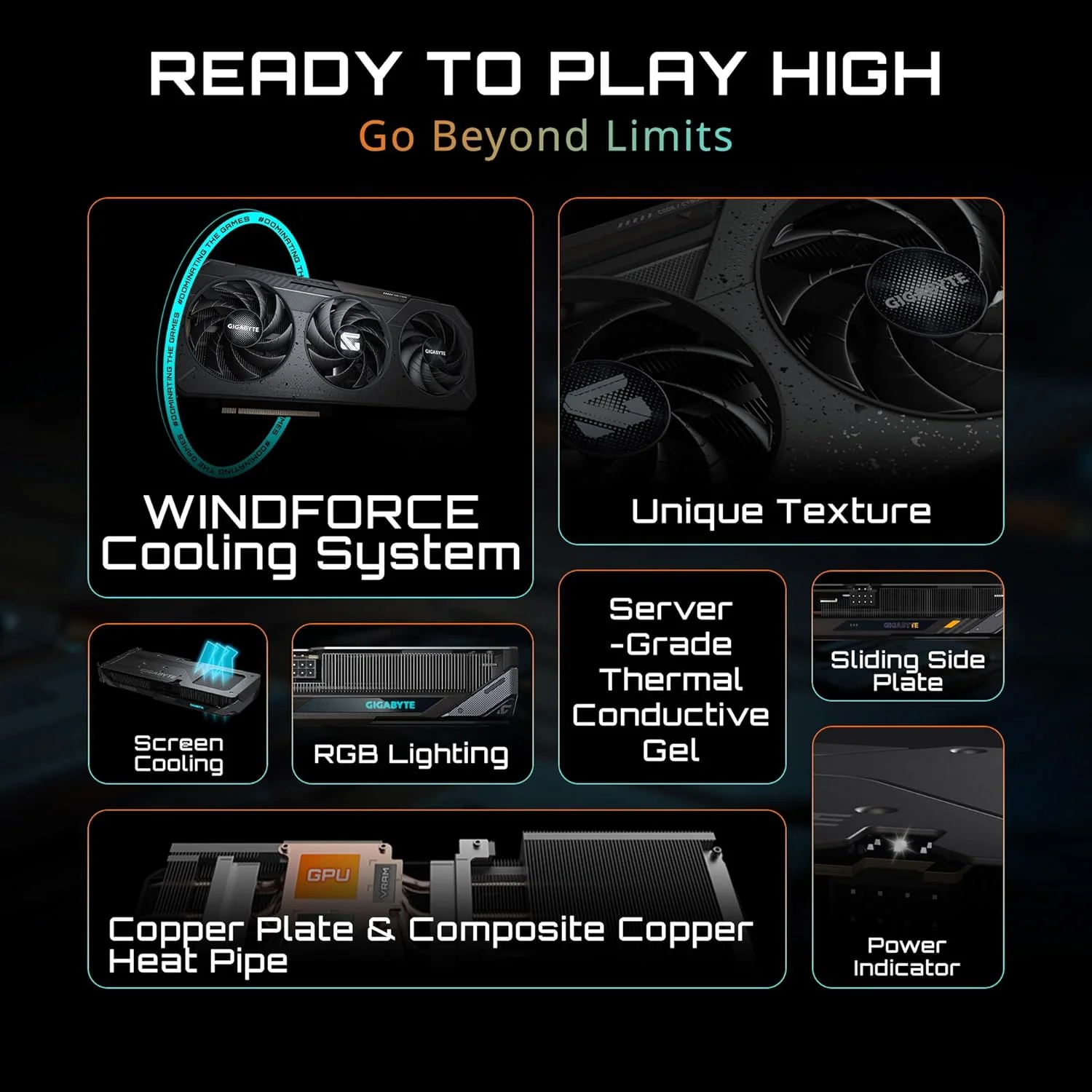 کارت گرافیک GIGABYTE Radeon RX 9060 XT Gaming OC 16G، PCIe 5.0، حافظه 16 گیگابایتی GDDR6، کارت ویدیویی GV-R9060XTGAMING OC-16GD