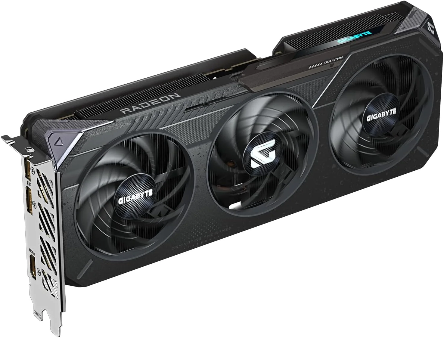 کارت گرافیک گیگابایت Radeon RX 9060 XT Gaming OC 16G - با 16 گیگابایت حافظه GDDR6، رابط 128 بیتی، PCI-E 5.0، فرکانس هسته 3320 مگاهرتز، 2 پورت DisplayPort، 1 پورت HDMI، مدل GV-R9060XTGAMING OC-16GD