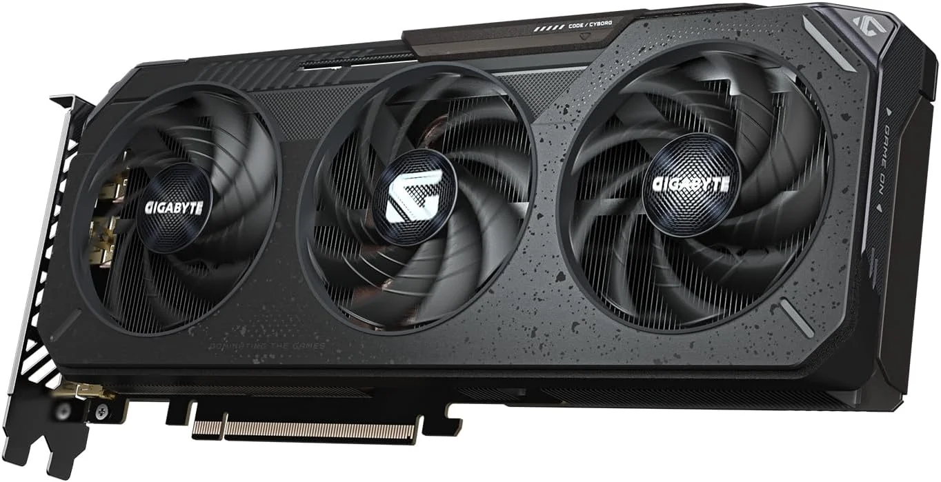 کارت گرافیک گیگابایت Radeon RX 9060 XT Gaming OC 16G - با 16 گیگابایت حافظه GDDR6، رابط 128 بیتی، PCI-E 5.0، فرکانس هسته 3320 مگاهرتز، 2 پورت DisplayPort، 1 پورت HDMI، مدل GV-R9060XTGAMING OC-16GD