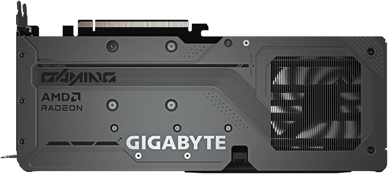 کارت گرافیک گیگابایت Radeon RX 9060 XT Gaming OC 16G - با 16 گیگابایت حافظه GDDR6، رابط 128 بیتی، PCI-E 5.0، فرکانس هسته 3320 مگاهرتز، 2 پورت DisplayPort، 1 پورت HDMI، مدل GV-R9060XTGAMING OC-16GD