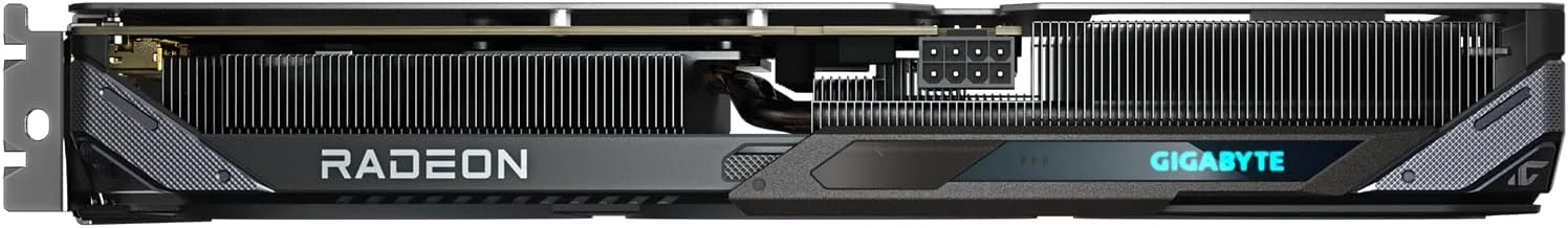 کارت گرافیک گیگابایت Radeon RX 9060 XT Gaming OC 16G - با 16 گیگابایت حافظه GDDR6، رابط 128 بیتی، PCI-E 5.0، فرکانس هسته 3320 مگاهرتز، 2 پورت DisplayPort، 1 پورت HDMI، مدل GV-R9060XTGAMING OC-16GD