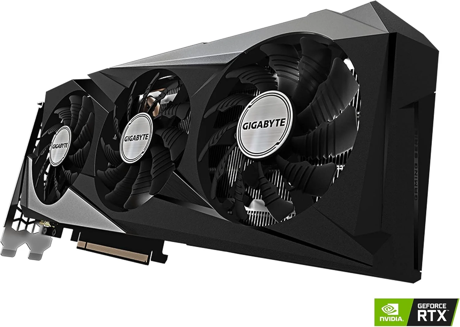 کارت گرافیک گیگابایت GeForce RTX 3060 Ti Gaming OC PRO 8G REV3.0، فن های 3X WINDFORCE، LHR، حافظه 8 گیگابایت 256 بیتی GDDR6، کارت ویدیو GV N306TGAMINGOC PRO 8GD R3