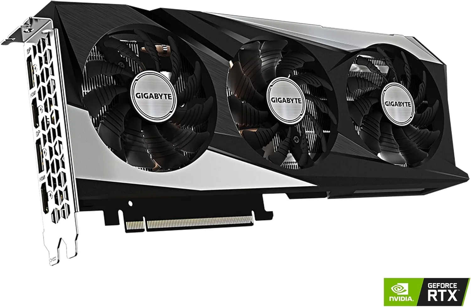 کارت گرافیک گیگابایت GeForce RTX 3060 Ti Gaming OC PRO 8G REV3.0، فن های 3X WINDFORCE، LHR، حافظه 8 گیگابایت 256 بیتی GDDR6، کارت ویدیو GV N306TGAMINGOC PRO 8GD R3