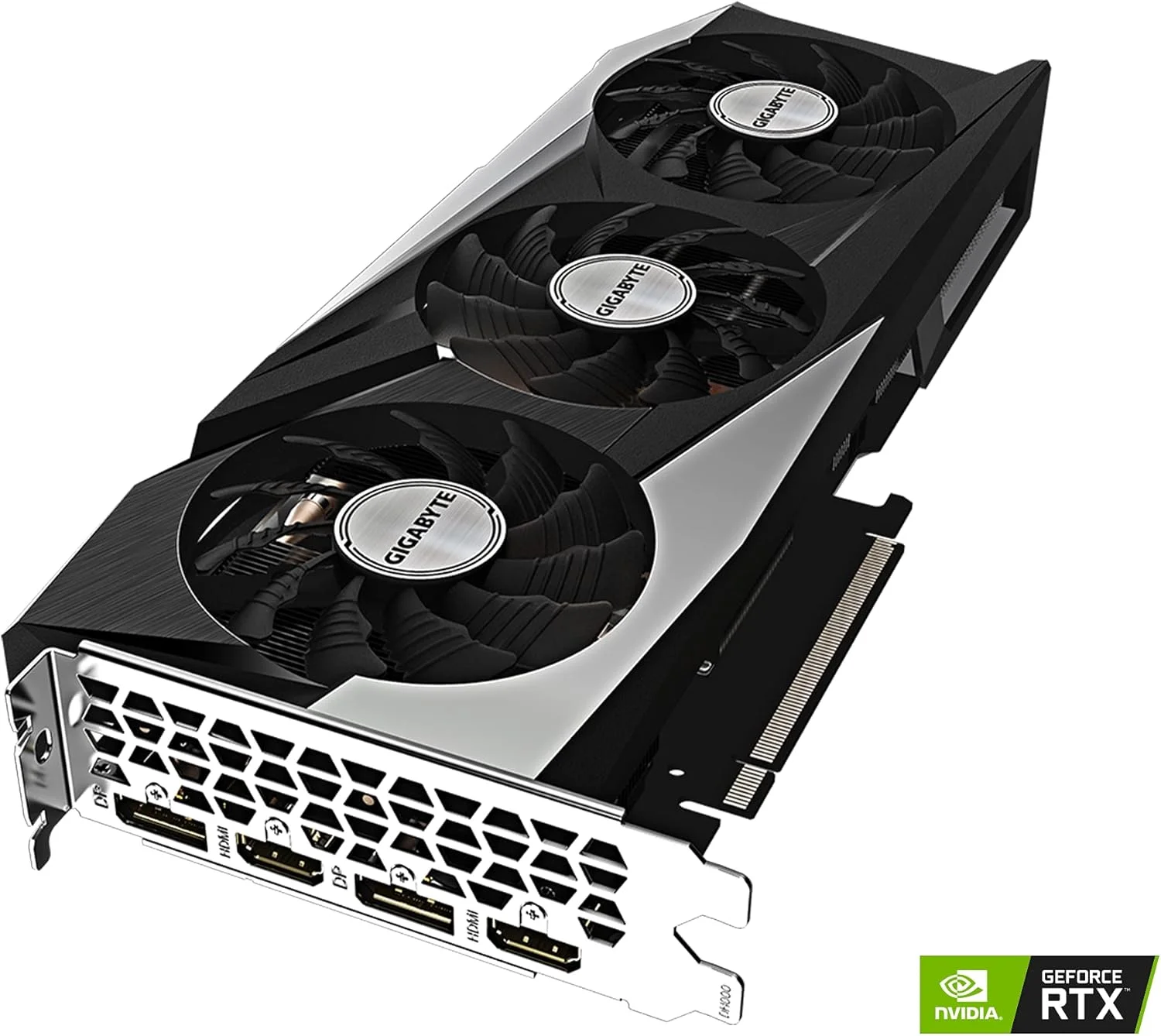 کارت گرافیک گیگابایت GeForce RTX 3060 Ti Gaming OC PRO 8G REV3.0، فن های 3X WINDFORCE، LHR، حافظه 8 گیگابایت 256 بیتی GDDR6، کارت ویدیو GV N306TGAMINGOC PRO 8GD R3