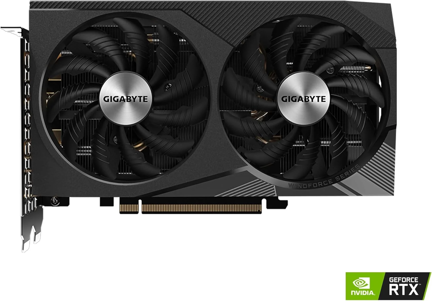 کارت گرافیک GIGABYTE GeForce RTX 3060 WINDFORCE OC 12G (REV2.0)، فن های 2X WINDFORCE، حافظه 12 گیگابایتی GDDR6 192 بیتی، کارت گرافیک GV-N3060WF2OC-12GD REV2.0