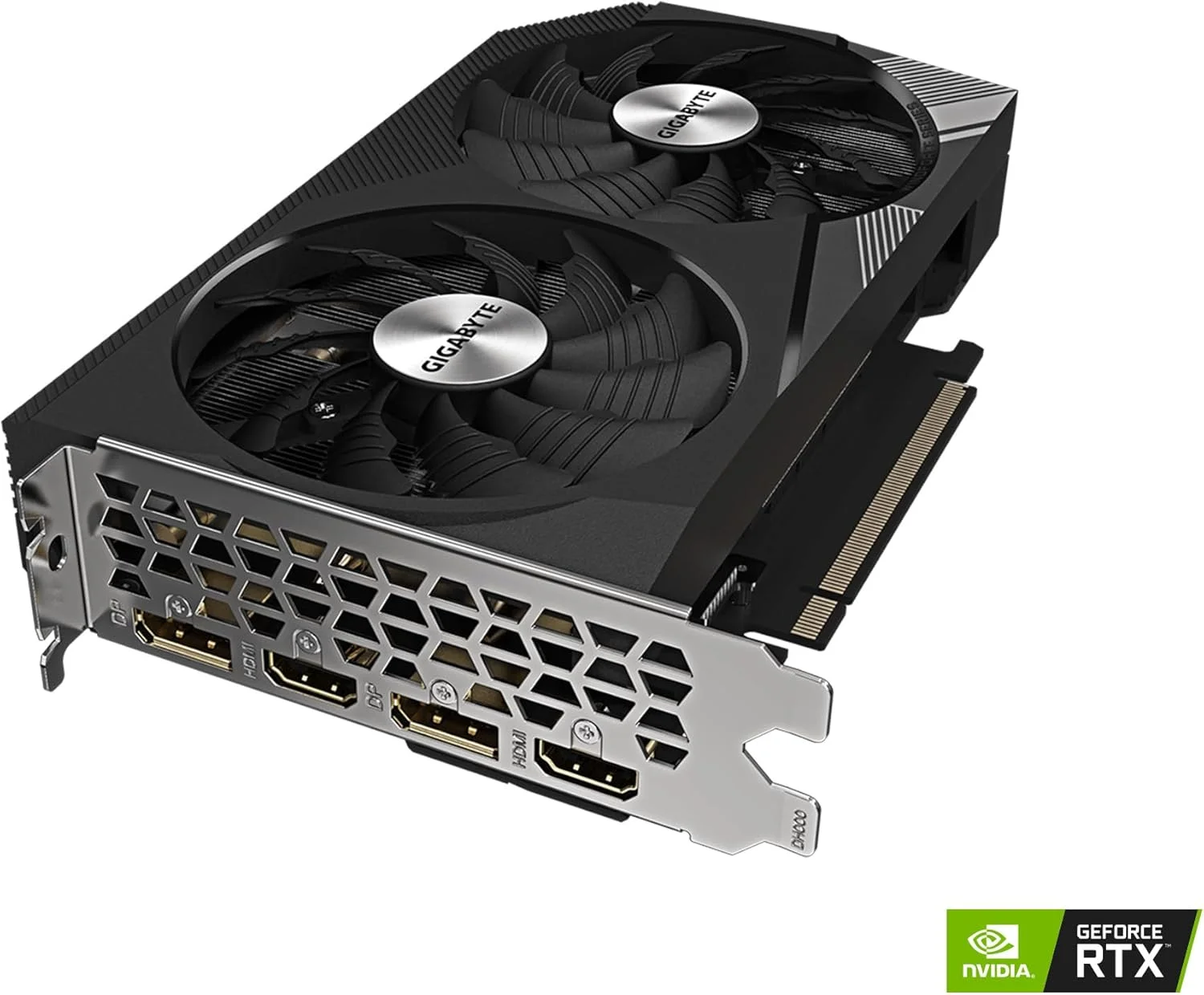 کارت گرافیک GIGABYTE GeForce RTX 3060 WINDFORCE OC 12G (REV2.0)، فن های 2X WINDFORCE، حافظه 12 گیگابایتی GDDR6 192 بیتی، کارت گرافیک GV-N3060WF2OC-12GD REV2.0