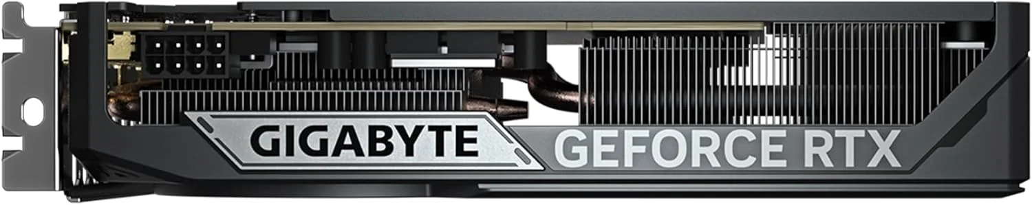 کارت گرافیک GIGABYTE GeForce RTX 5060 WINDFORCE MAX OC 8G، حافظه 8 گیگابایت GDDR7 128 بیتی، PCIe 5.0، سیستم خنک کننده WINDFORCE، کارت ویدیو GV-N5060WF2MAX OC-8GD