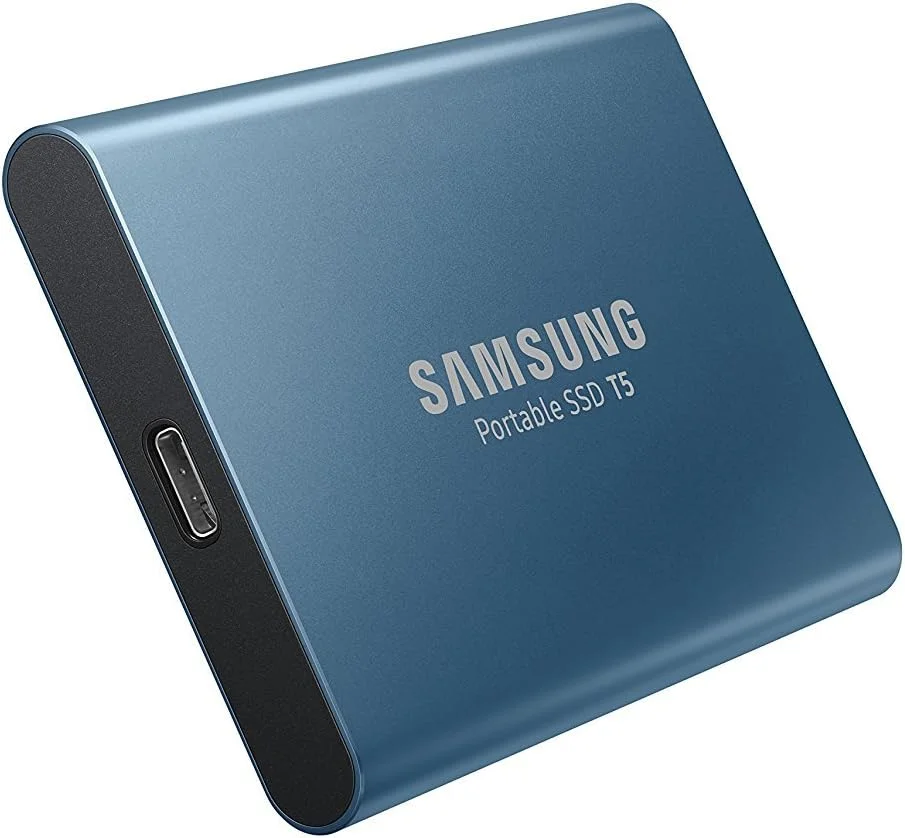 حافظه اس اس دی قابل حمل سامسونگ T5 - 500 گیگابایت - اس اس دی اکسترنال USB 3.1 (MU-PA500B/AM)