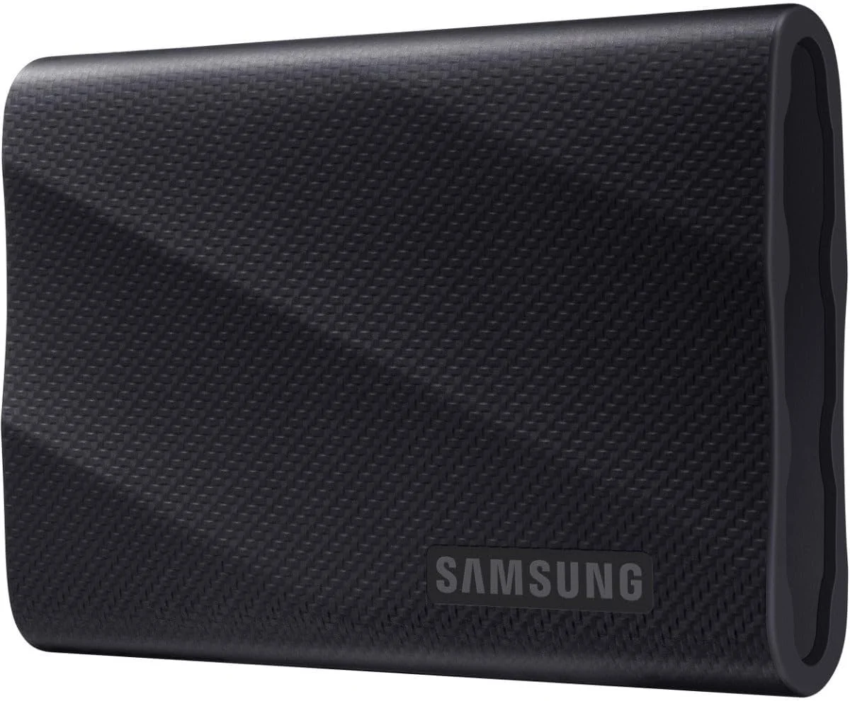 حافظه اس اس دی اکسترنال سامسونگ مدل Portable T9 با ظرفیت 1 ترابایت، USB 3.2 Gen 2x2، سرعت خواندن/نوشتن 2000 مگابایت بر ثانیه، مشکی، MU-PG1T0B/WW حافظه اس اس دی اکسترنال سامسونگ مدل Portable T9 با ظرفیت 1 ترابایت، USB 3.2 Gen 2x2، سرعت خواندن/نوشتن 2000 مگابایت بر ثانیه، مشکی، MU-PG1T0B/WW