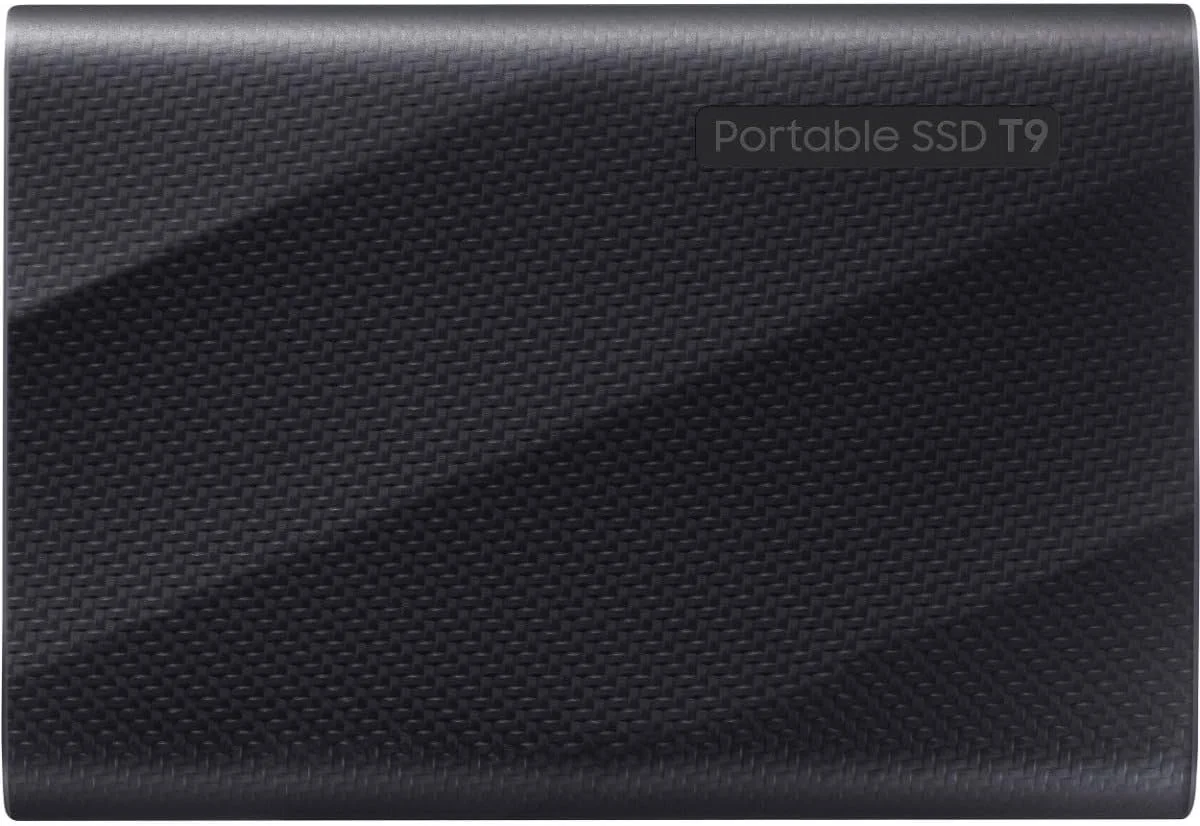 حافظه اس اس دی اکسترنال سامسونگ مدل Portable T9 با ظرفیت 1 ترابایت، USB 3.2 Gen 2x2، سرعت خواندن/نوشتن 2000 مگابایت بر ثانیه، مشکی، MU-PG1T0B/WW حافظه اس اس دی اکسترنال سامسونگ مدل Portable T9 با ظرفیت 1 ترابایت، USB 3.2 Gen 2x2، سرعت خواندن/نوشتن 2000 مگابایت بر ثانیه، مشکی، MU-PG1T0B/WW