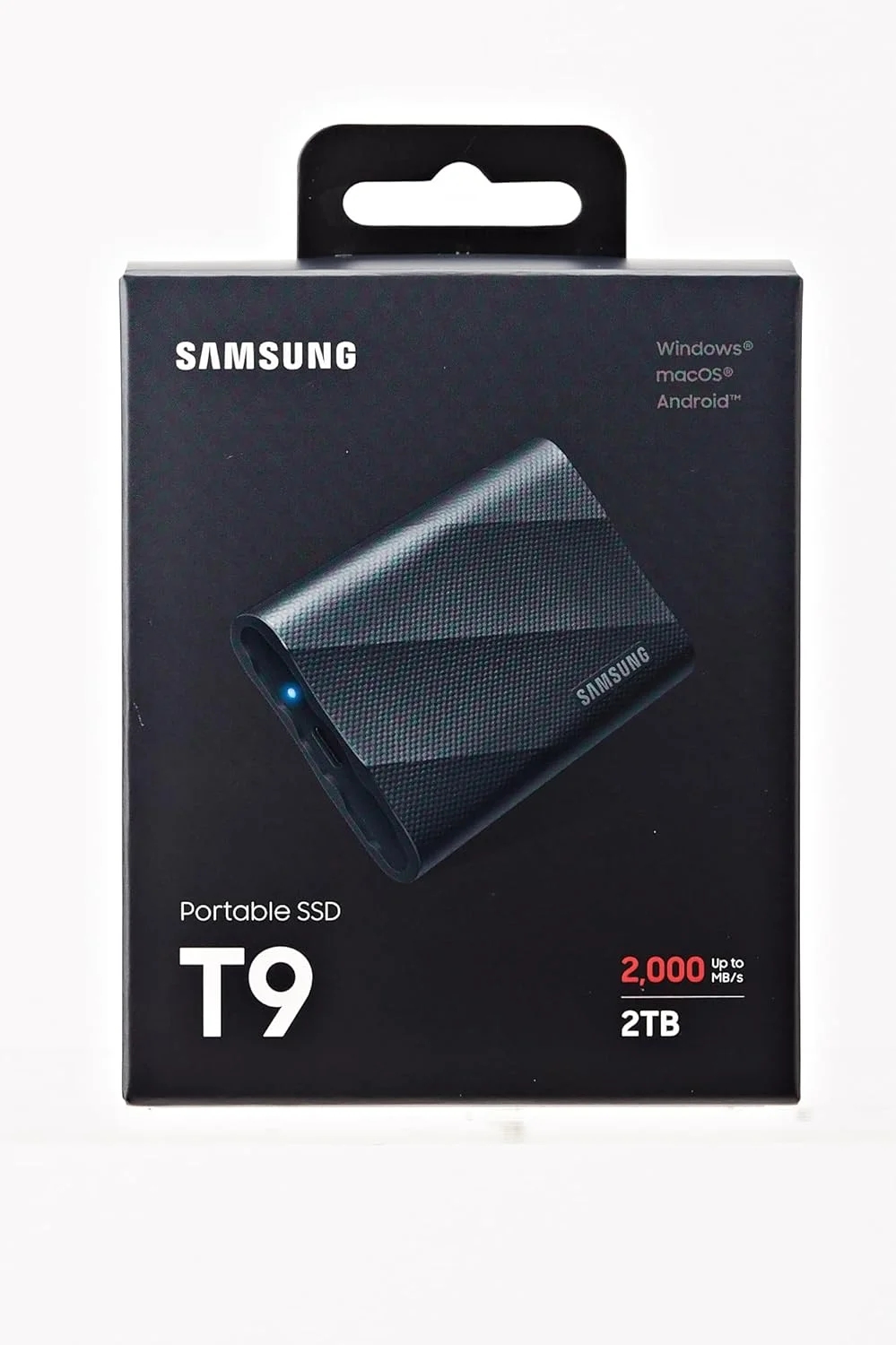 حافظه اس اس دی اکسترنال سامسونگ مدل MU-PG2T0B/EU T9 با ظرفیت 2 ترابایت، سرعت خواندن 2000 مگابایت بر ثانیه، سرعت نوشتن 2000 مگابایت بر ثانیه، USB 3.2 Gen.2x2، هارد اکسترنال برای کاربران حرفه ای، سازگار با مک، کامپیوتر، تلفن هوشمند و دوربین های 12K حافظه اس اس دی اکسترنال سامسونگ مدل MU-PG2T0B/EU T9 با ظرفیت 2 ترابایت، سرعت خواندن 2000 مگابایت بر ثانیه، سرعت نوشتن 2000 مگابایت بر ثانیه، USB 3.2 Gen.2x2، هارد اکسترنال برای کاربران حرفه ای، سازگار با مک، کامپیوتر، تلفن هوشمند و دوربین های 12K