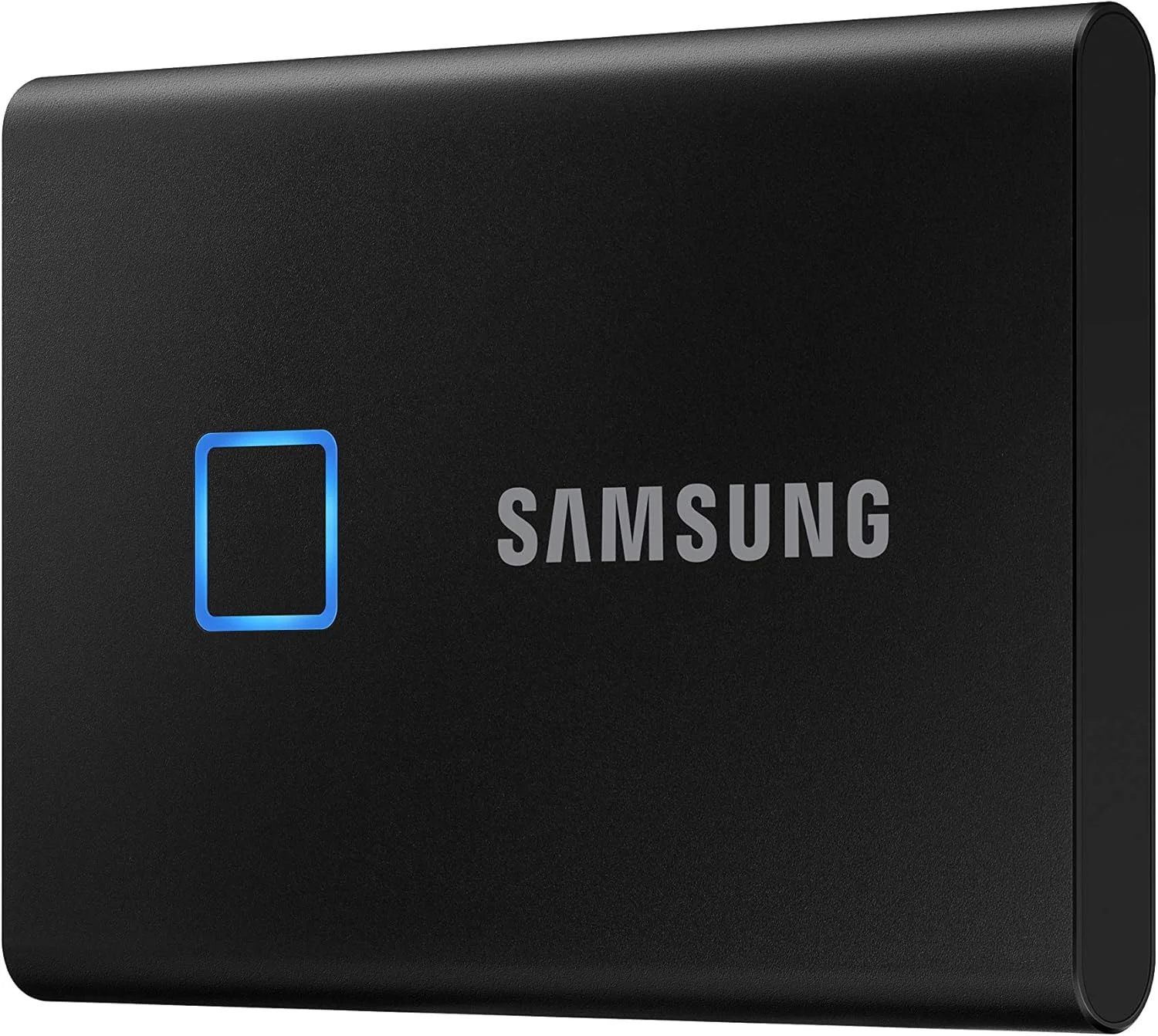 حافظه اس اس دی اکسترنال سامسونگ مدل MU-PC1T0K/WW T7 TOUCH با USB 3.2 و امنیت اثر انگشت و رمز عبور - 1 ترابایت، مشکی