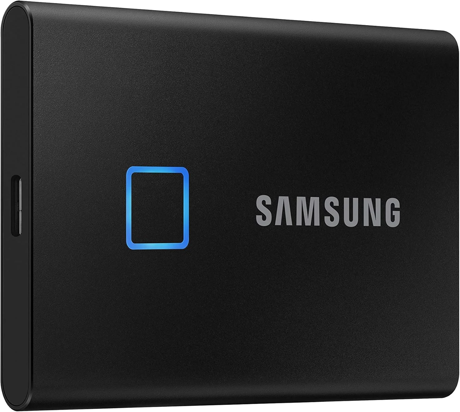 حافظه اس اس دی اکسترنال سامسونگ مدل MU-PC1T0K/WW T7 TOUCH با USB 3.2 و امنیت اثر انگشت و رمز عبور - 1 ترابایت، مشکی