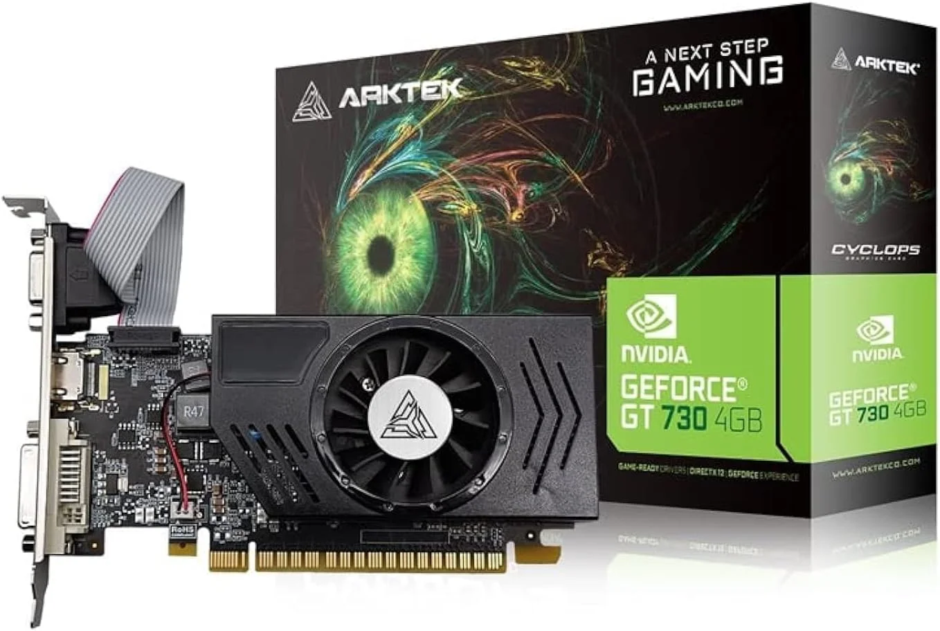 کارت گرافیک آرکتک Nvidia GeForce GT730 با حافظه 4 گیگابایت و 128 بیت