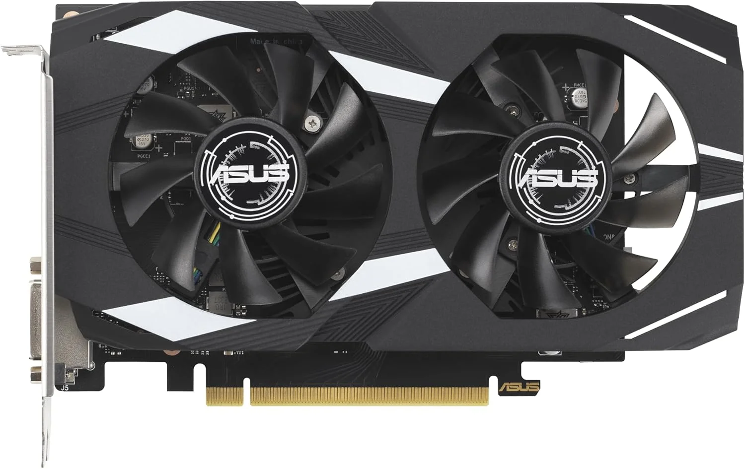 کارت گرافیک ایسوس Dual NVIDIA GeForce RTX 3050 6GB OC Edition Gaming - PCIe 4.0، حافظه 6GB GDDR6، HDMI 2.1، DisplayPort 1.4a، طراحی 2 اسلات، طراحی فن Axial-tech، فناوری 0dB، براکت فولادی کارت گرافیک ایسوس Dual NVIDIA GeForce RTX 3050 6GB OC Edition Gaming - PCIe 4.0، حافظه 6GB GDDR6، HDMI 2.1، DisplayPort 1.4a، طراحی 2 اسلات، طراحی فن Axial-tech، فناوری 0dB، براکت فولادی