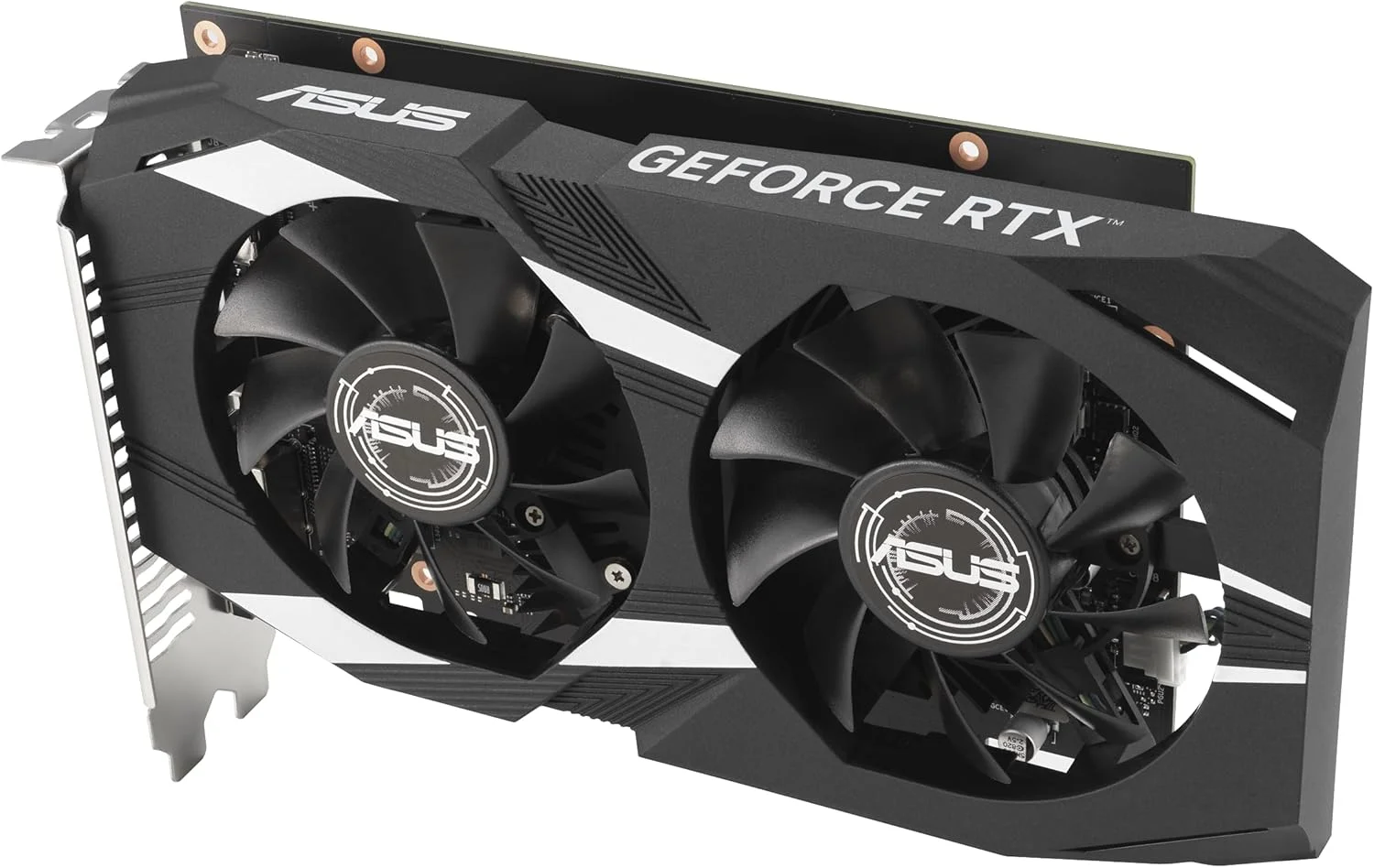 کارت گرافیک ایسوس Dual NVIDIA GeForce RTX 3050 6GB OC Edition Gaming - PCIe 4.0، حافظه 6GB GDDR6، HDMI 2.1، DisplayPort 1.4a، طراحی 2 اسلات، طراحی فن Axial-tech، فناوری 0dB، براکت فولادی کارت گرافیک ایسوس Dual NVIDIA GeForce RTX 3050 6GB OC Edition Gaming - PCIe 4.0، حافظه 6GB GDDR6، HDMI 2.1، DisplayPort 1.4a، طراحی 2 اسلات، طراحی فن Axial-tech، فناوری 0dB، براکت فولادی