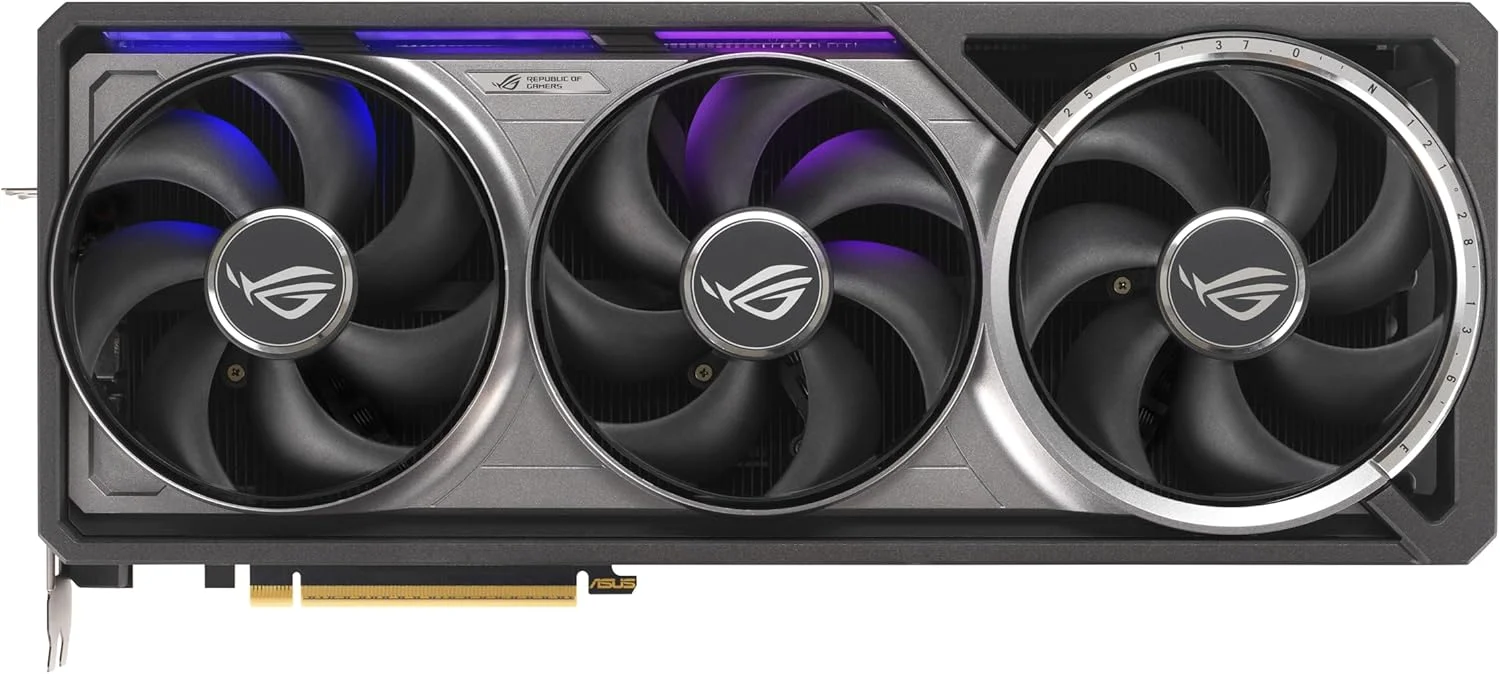 کارت گرافیک گیمینگ ایسوس ROG Astral GeForce RTX™ 5090 OC Edition (PCIe® 5.0, 32GB GDDR7, HDMI®/DP 2.1, 3.8-Slot, طراحی 4 فن, فن های Axial-tech, محفظه بخار ثبت شده, پد حرارتی تغییر فاز GPU) کارت گرافیک گیمینگ ایسوس ROG Astral GeForce RTX™ 5090 OC Edition (PCIe® 5.0, 32GB GDDR7, HDMI®/DP 2.1, 3.8-Slot, طراحی 4 فن, فن های Axial-tech, محفظه بخار ثبت شده, پد حرارتی تغییر فاز GPU)