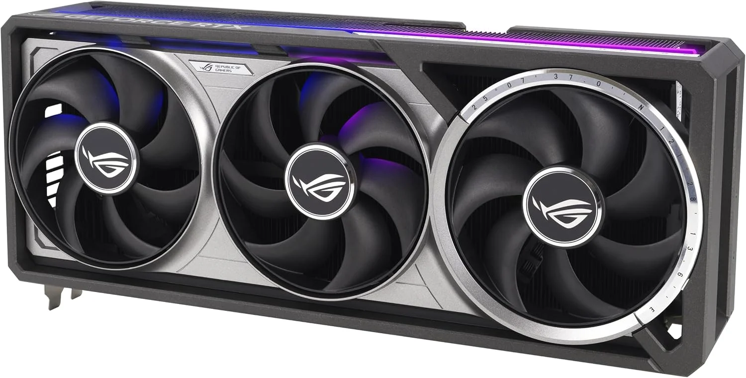کارت گرافیک گیمینگ ایسوس ROG Astral GeForce RTX™ 5090 OC Edition (PCIe® 5.0, 32GB GDDR7, HDMI®/DP 2.1, 3.8-Slot, طراحی 4 فن, فن های Axial-tech, محفظه بخار ثبت شده, پد حرارتی تغییر فاز GPU) کارت گرافیک گیمینگ ایسوس ROG Astral GeForce RTX™ 5090 OC Edition (PCIe® 5.0, 32GB GDDR7, HDMI®/DP 2.1, 3.8-Slot, طراحی 4 فن, فن های Axial-tech, محفظه بخار ثبت شده, پد حرارتی تغییر فاز GPU)