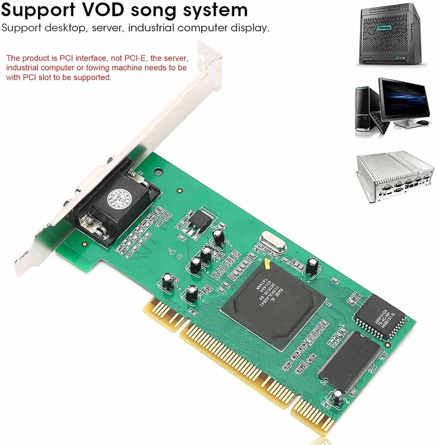 کارت گرافیک دسکتاپ 8 مگابایتی 32 بیتی، کارت گرافیک Rage XL PCI برای کامپیوترهای رومیزی، کارت گرافیک یونیورسال 64 بیتی PCI-X برای مادربردها کارت گرافیک دسکتاپ 8 مگابایتی 32 بیتی، کارت گرافیک Rage XL PCI برای کامپیوترهای رومیزی، کارت گرافیک یونیورسال 64 بیتی PCI-X برای مادربردها