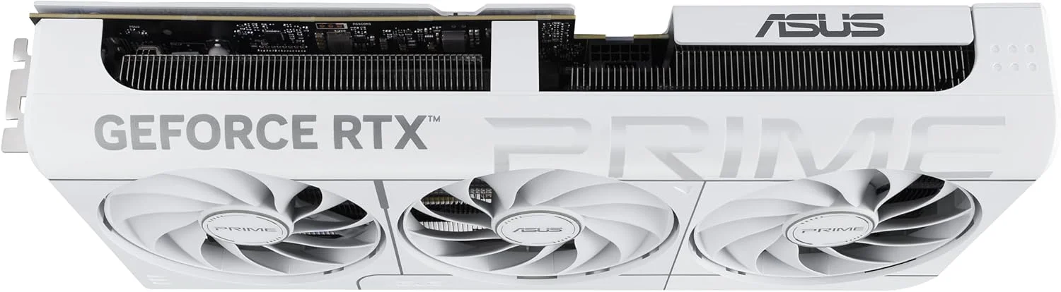 کارت گرافیک ASUS Prime GeForce RTX™ 5070 12GB GDDR7 White OC Edition (PCIe® 5.0, 12GB GDDR7, HDMI®/DP 2.1, 2.5-Slot, Axial-tech Fans, Dual BIOS) مناسب SFF کارت گرافیک ASUS Prime GeForce RTX™ 5070 12GB GDDR7 White OC Edition (PCIe® 5.0, 12GB GDDR7, HDMI®/DP 2.1, 2.5-Slot, Axial-tech Fans, Dual BIOS) مناسب SFF