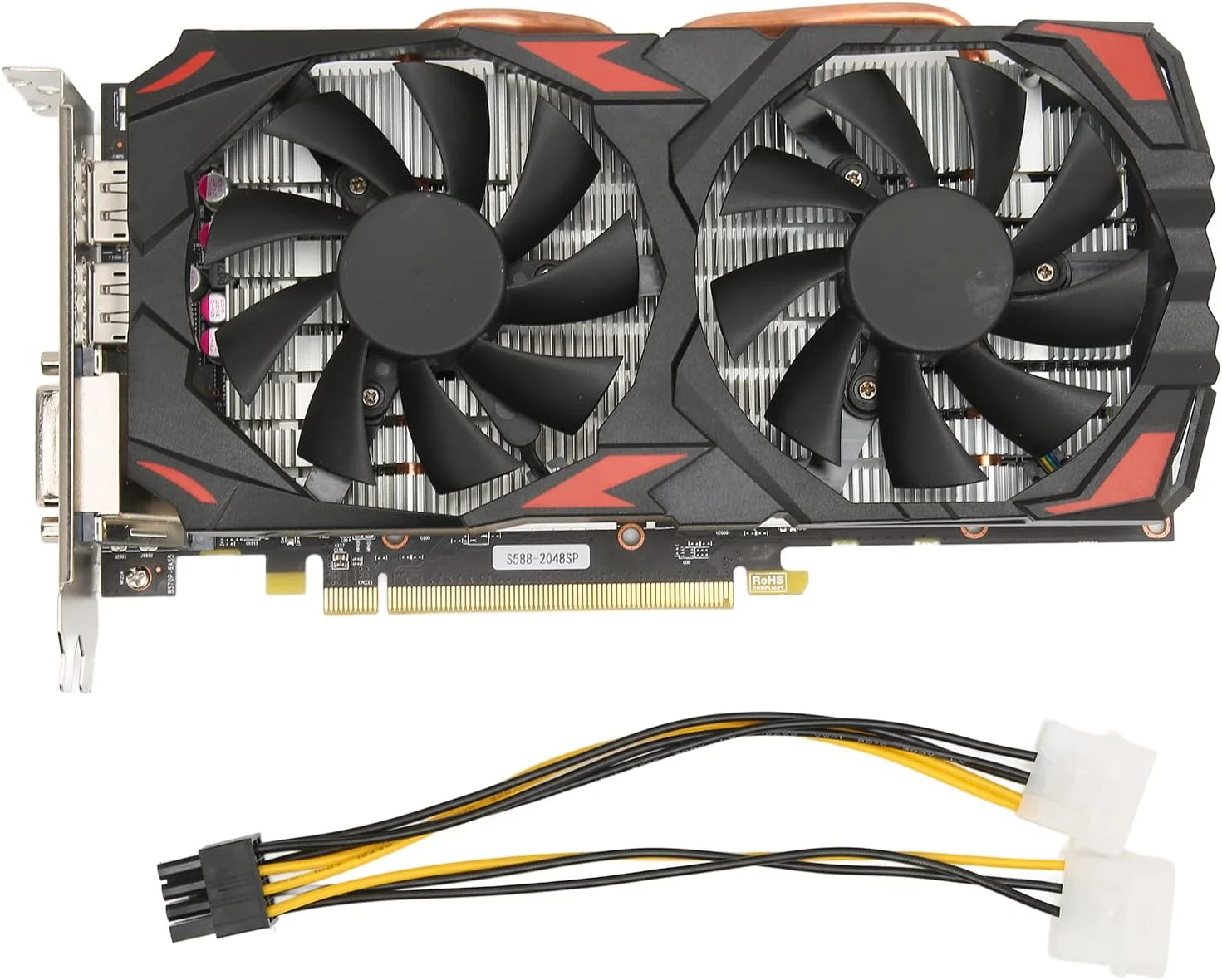 کارت گرافیک Dilwe AMD Radeon RX 580، هشت گیگابایت GDDR5، 256 بیتی، دو فن، DP HDMI DVI، شانزده PCIe 3.0، 8K، 3840x2160، مناسب دسکتاپ، گیمینگ و رسانه HD کارت گرافیک Dilwe AMD Radeon RX 580، هشت گیگابایت GDDR5، 256 بیتی، دو فن، DP HDMI DVI، شانزده PCIe 3.0، 8K، 3840x2160، مناسب دسکتاپ، گیمینگ و رسانه HD