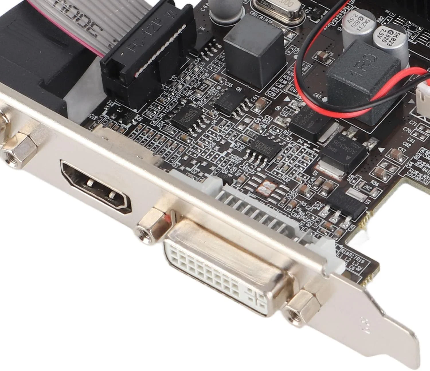 کارت گرافیک GT610 1GB DDR3، PCI Express 2.0 x16، خروجی چند رسانه ای DVI VGA HD، کارت گرافیک 64 بیتی بازی با فن خنک کننده بی صدا کارت گرافیک GT610 1GB DDR3، PCI Express 2.0 x16، خروجی چند رسانه ای DVI VGA HD، کارت گرافیک 64 بیتی بازی با فن خنک کننده بی صدا