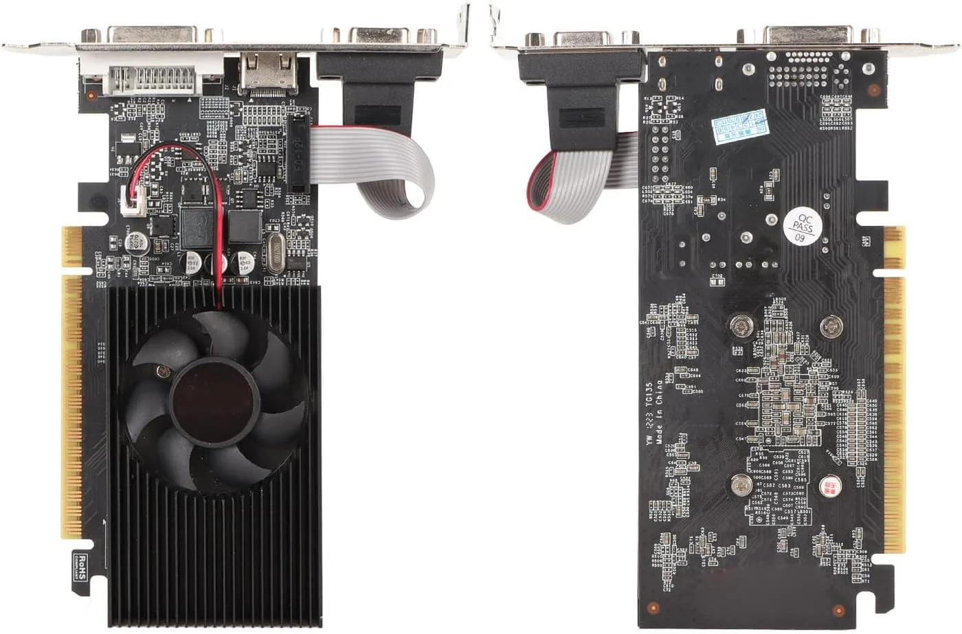 کارت گرافیک Jectse GT730، کارت گرافیک گیمینگ 4 گیگابایتی 128 بیتی DDR3B با فن خنک کننده، پشتیبانی از PCI Express 2.0 با سرعت بالا، کارت گرافیک ویدیویی DVI VGA HDMI کارت گرافیک Jectse GT730، کارت گرافیک گیمینگ 4 گیگابایتی 128 بیتی DDR3B با فن خنک کننده، پشتیبانی از PCI Express 2.0 با سرعت بالا، کارت گرافیک ویدیویی DVI VGA HDMI