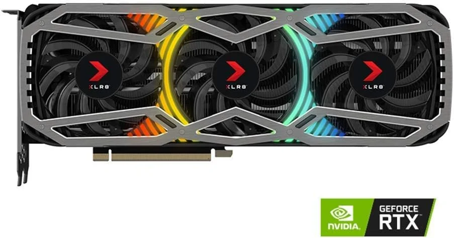 کارت گرافیک گیمینگ PNY GeForce RTX 3090 XLR8 24GB REVEL EPIC-X RGB Triple Fan (بازسازی شده) کارت گرافیک گیمینگ PNY GeForce RTX 3090 XLR8 24GB REVEL EPIC-X RGB Triple Fan (بازسازی شده)