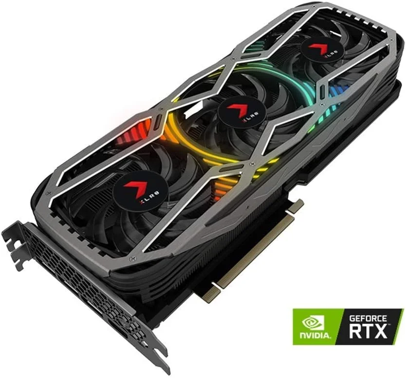 کارت گرافیک گیمینگ PNY GeForce RTX 3090 XLR8 24GB REVEL EPIC-X RGB Triple Fan (بازسازی شده) کارت گرافیک گیمینگ PNY GeForce RTX 3090 XLR8 24GB REVEL EPIC-X RGB Triple Fan (بازسازی شده)
