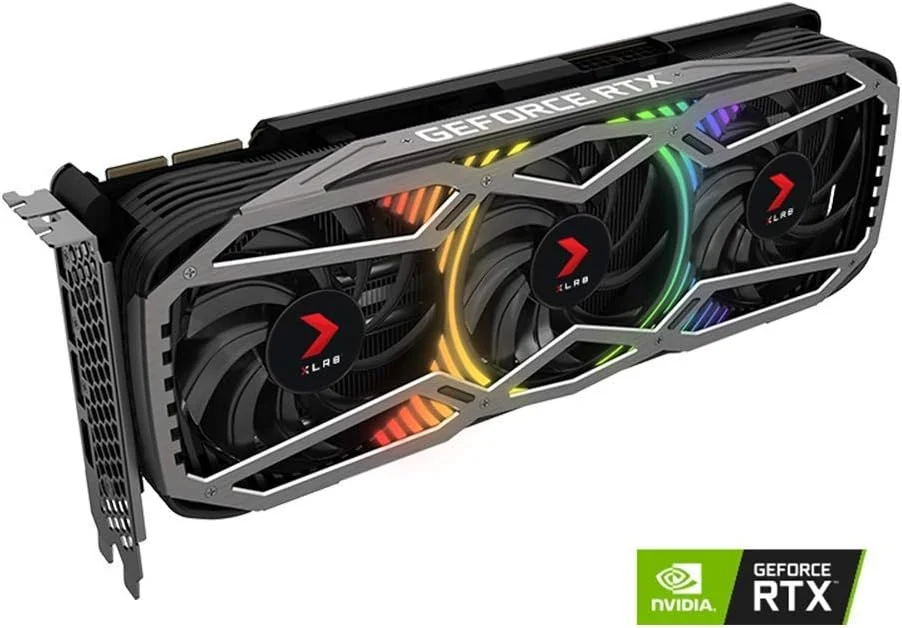 کارت گرافیک گیمینگ PNY GeForce RTX 3090 XLR8 24GB REVEL EPIC-X RGB Triple Fan (بازسازی شده) کارت گرافیک گیمینگ PNY GeForce RTX 3090 XLR8 24GB REVEL EPIC-X RGB Triple Fan (بازسازی شده)