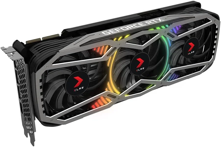 کارت گرافیک PNY GeForce RTX 3090 24GB XLR8 Gaming REVEL EPIC-X RGB با سه فن
