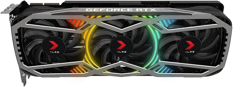 کارت گرافیک PNY GeForce RTX 3090 24GB XLR8 Gaming REVEL EPIC-X RGB با سه فن